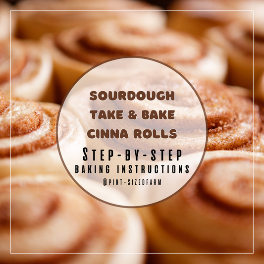HOW TO for frozen Sourdough Cinna Rolls