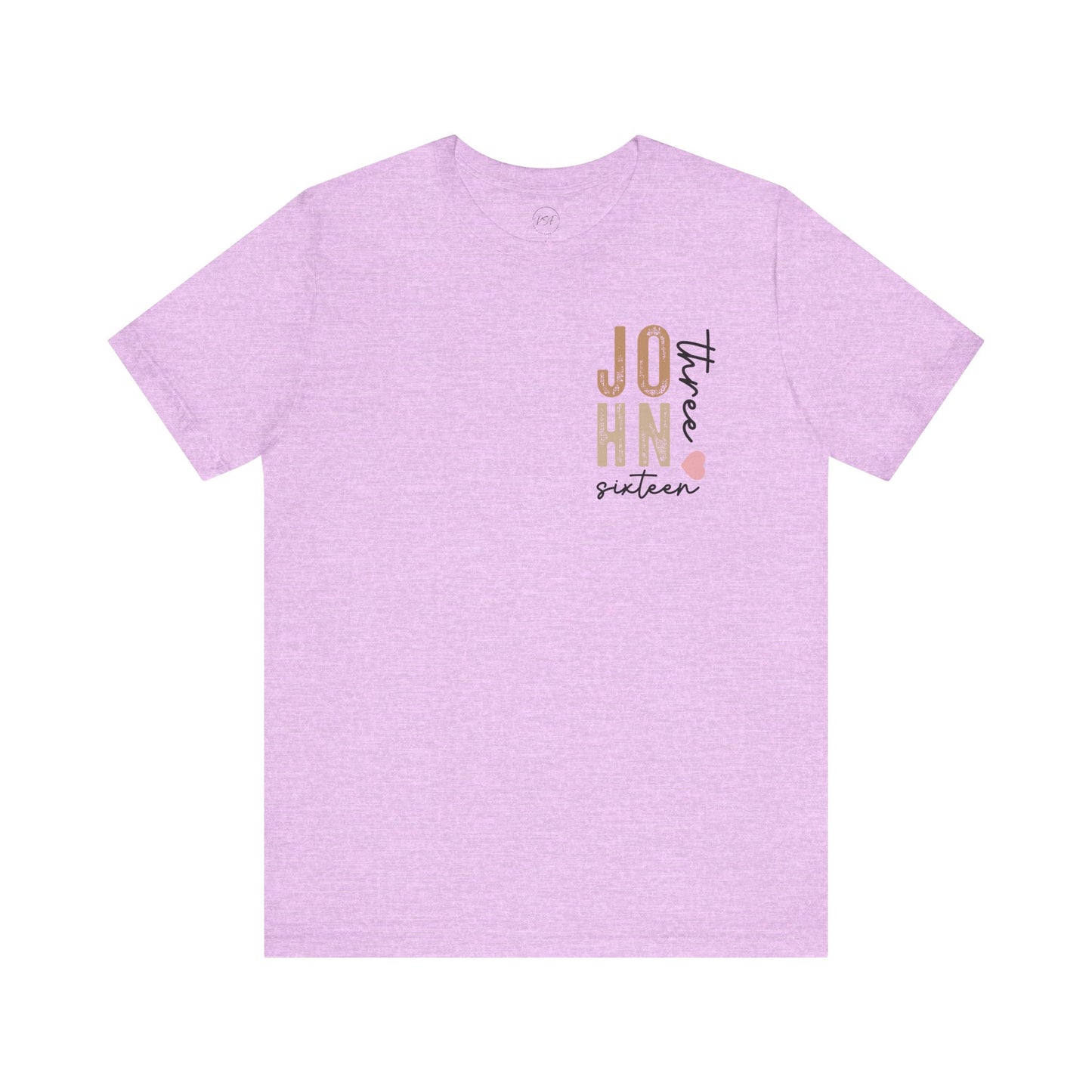 Dual Sided John 3:16 Tee