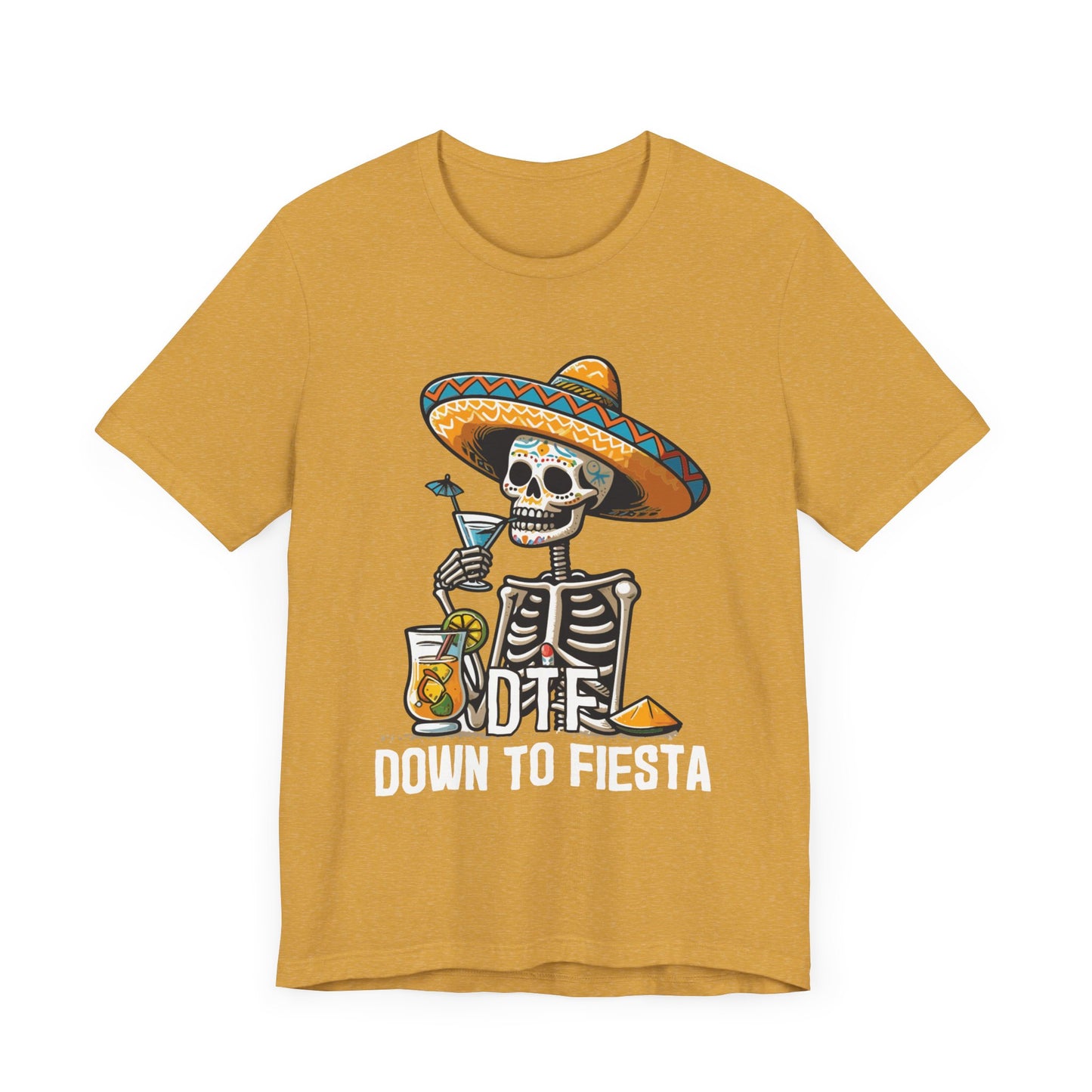 DTF Down to Fiesta Skeleton