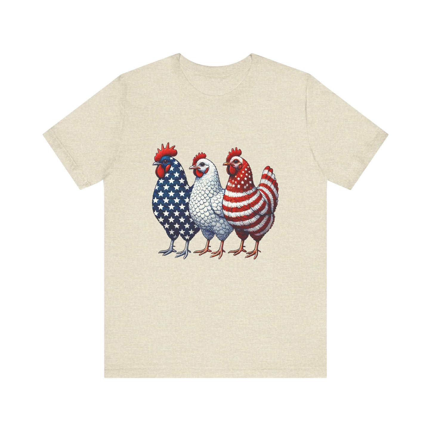Patriotic Chicken Tee