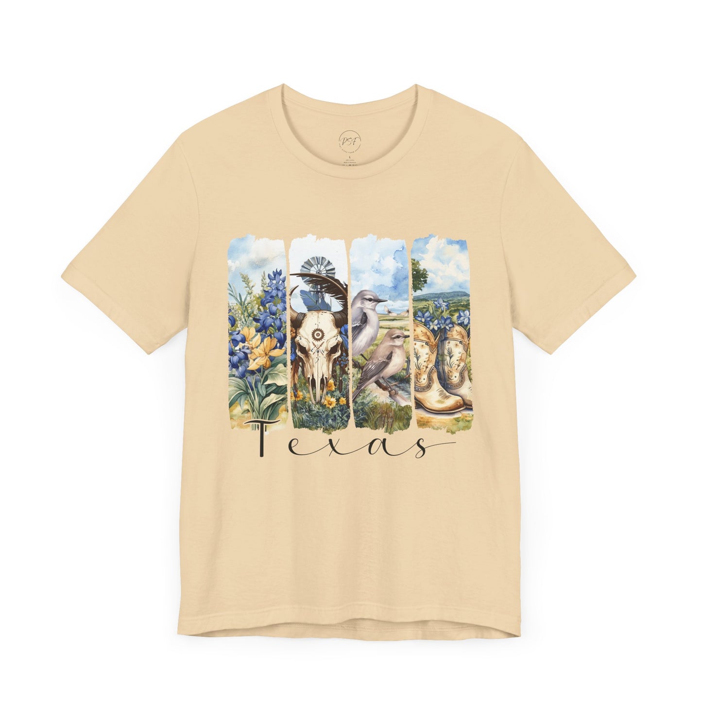 Texas Scenic Brushstroke Tee