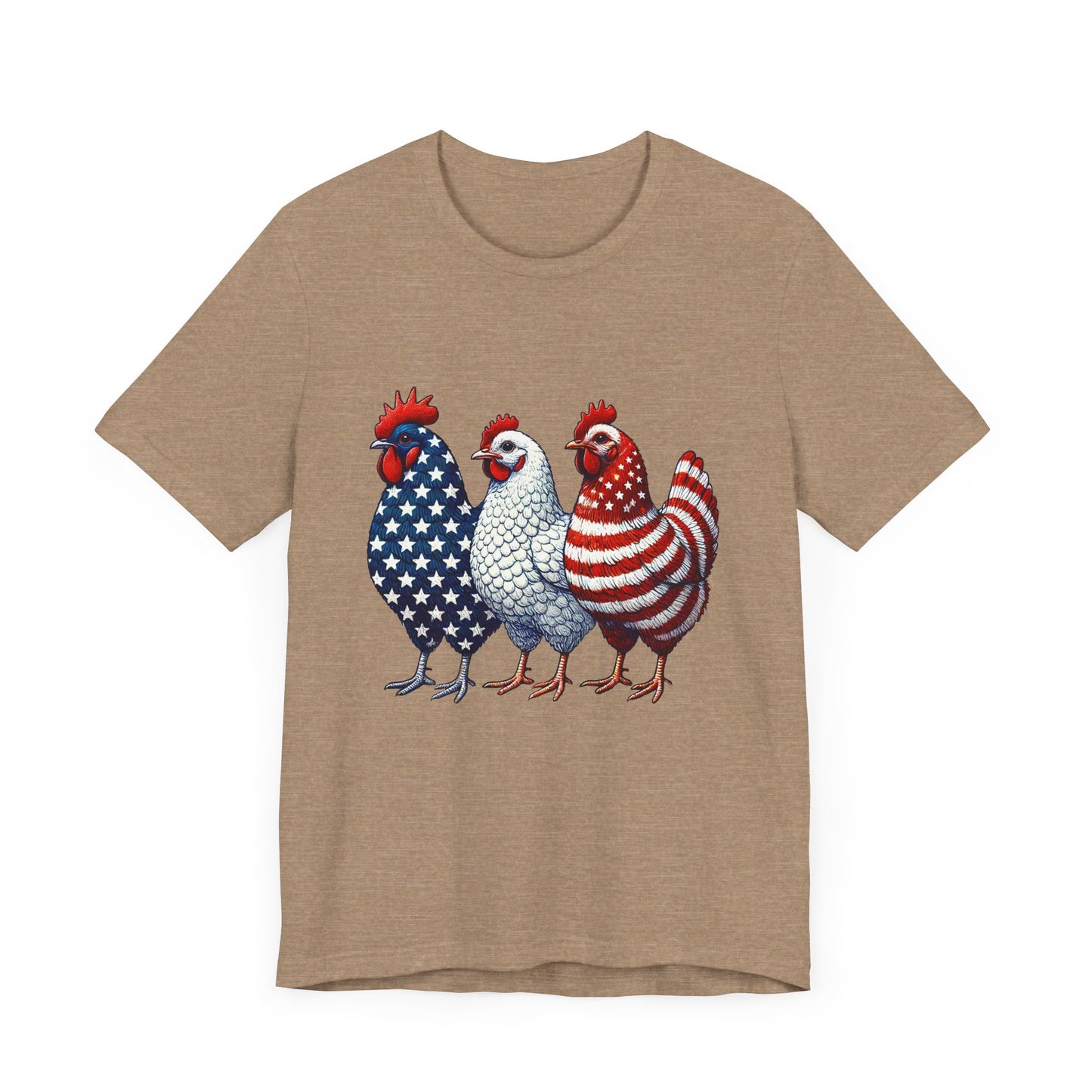 Patriotic Chicken Tee