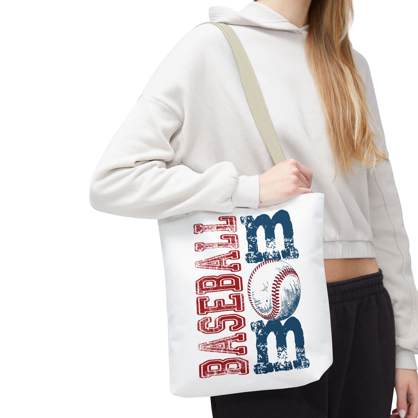 Baseball Mom Tote Bag