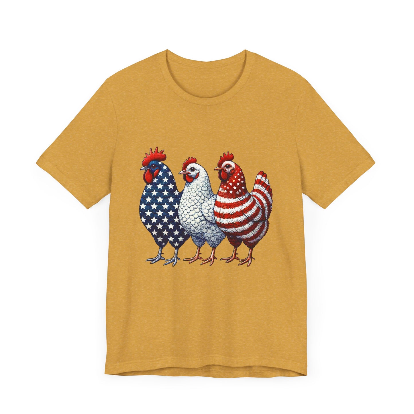 Patriotic Chicken Tee