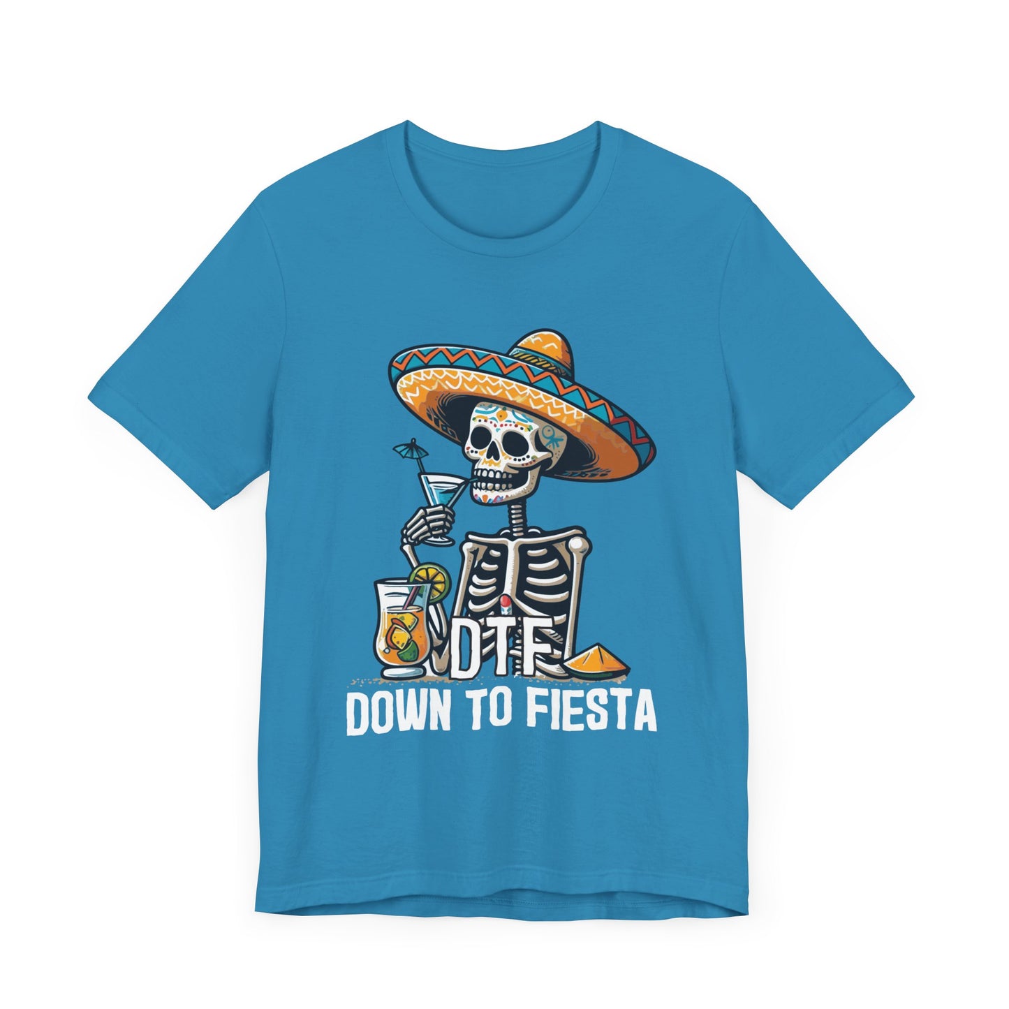 DTF Down to Fiesta Skeleton