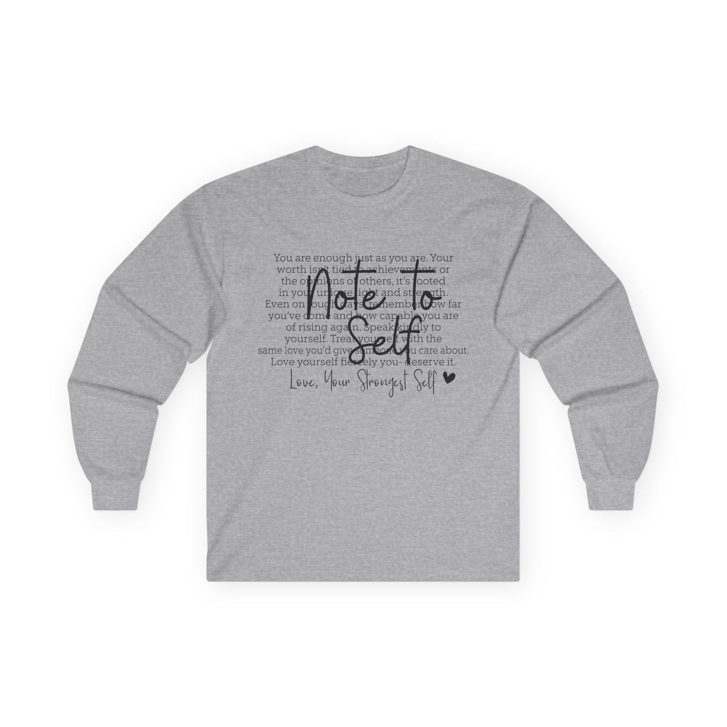 Inspiring Self-Love Long Sleeve