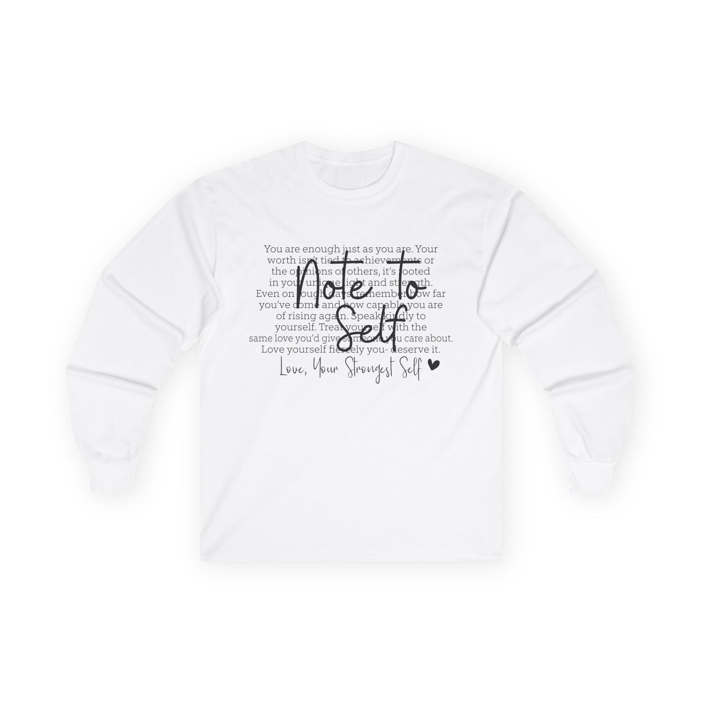 Inspiring Self-Love Long Sleeve