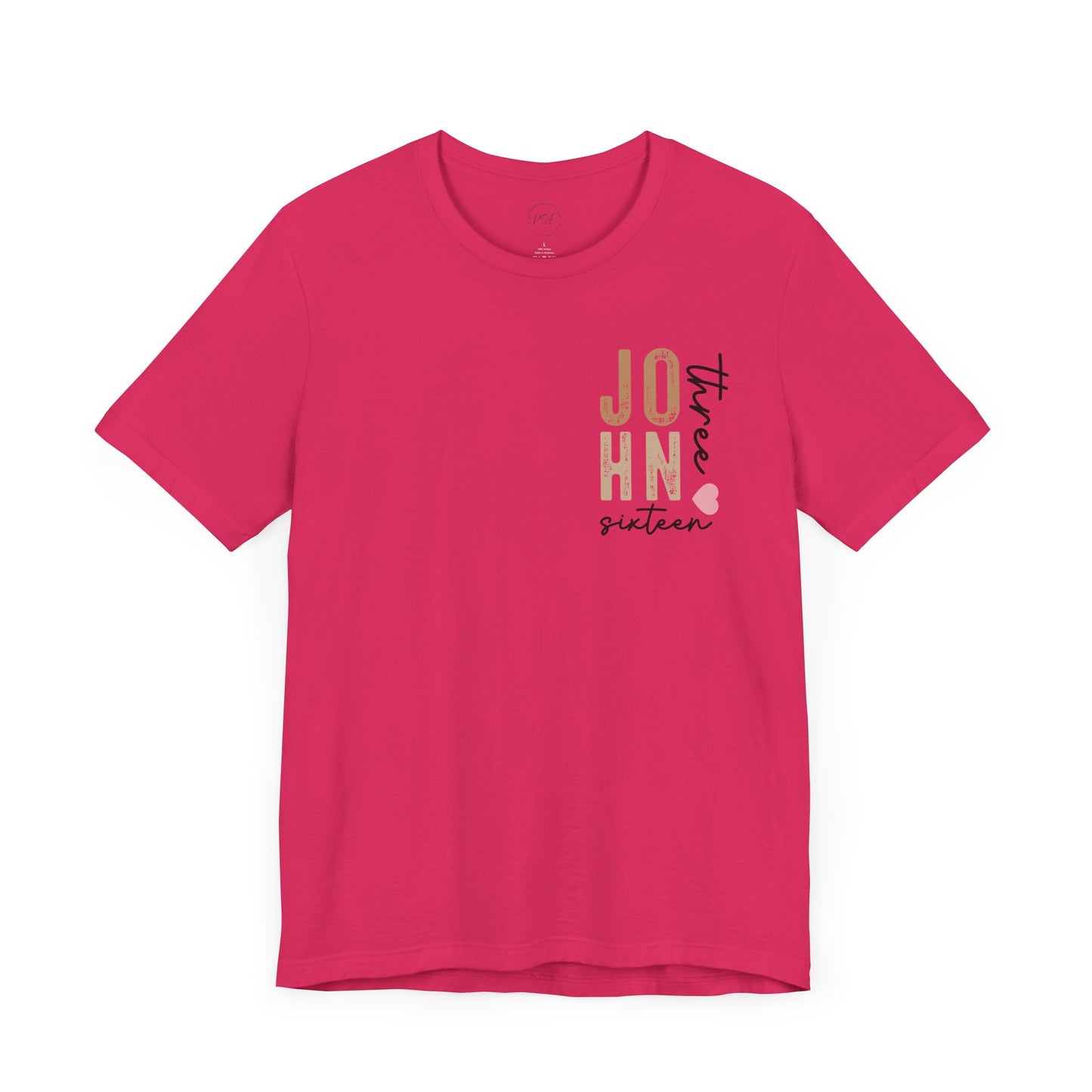 Dual Sided John 3:16 Tee