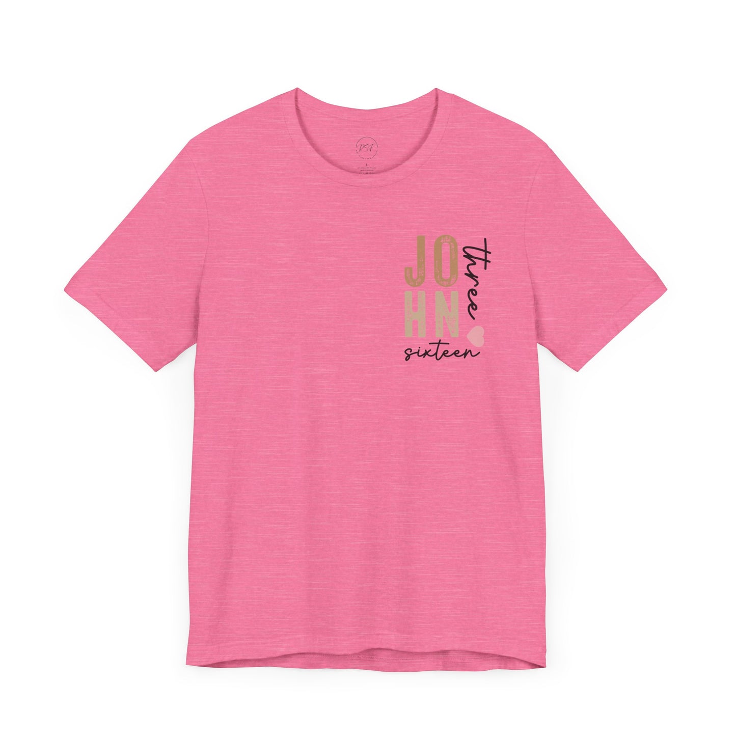Dual Sided John 3:16 Tee