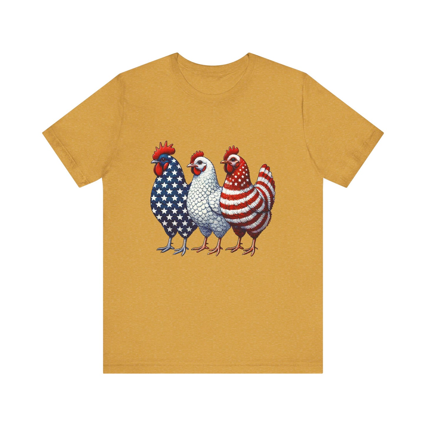 Patriotic Chicken Tee