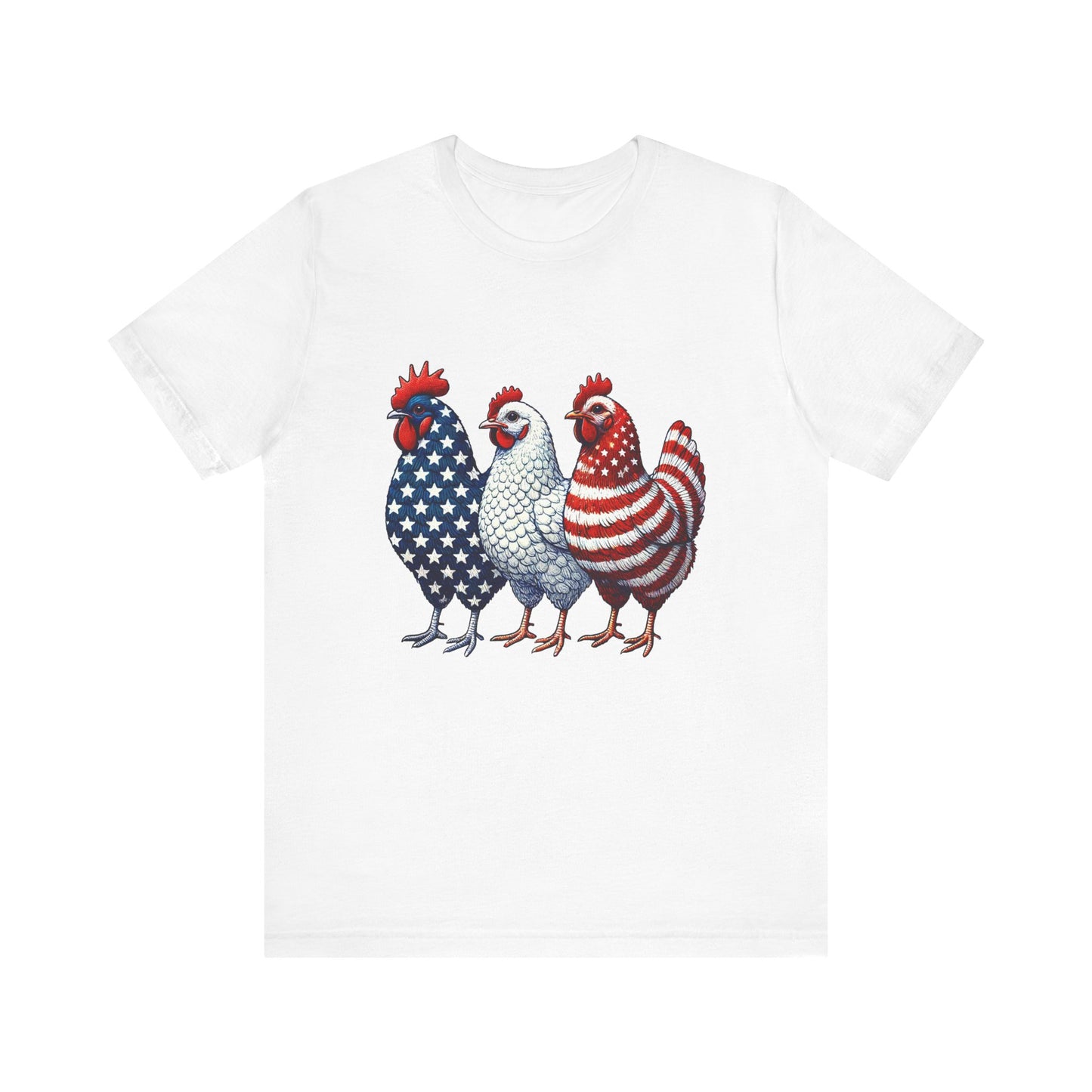Patriotic Chicken Tee