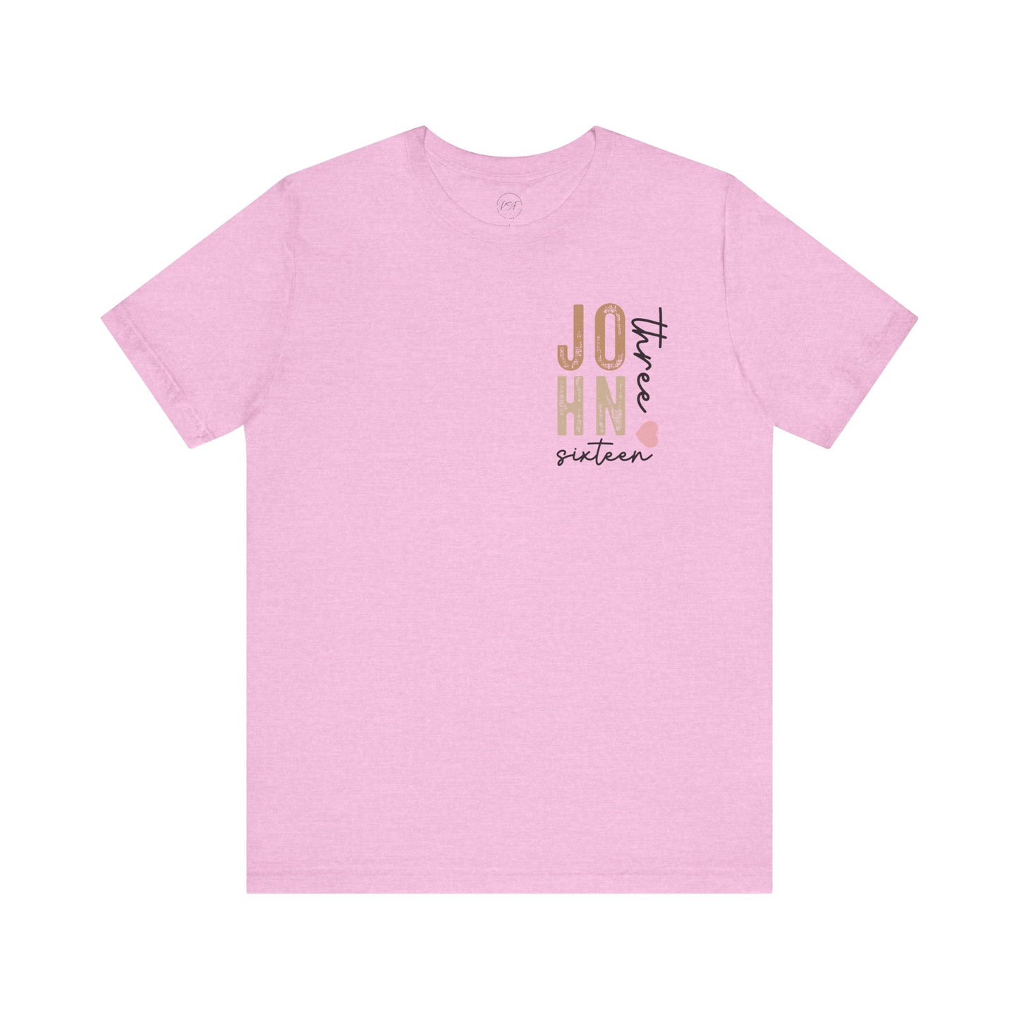 Dual Sided John 3:16 Tee