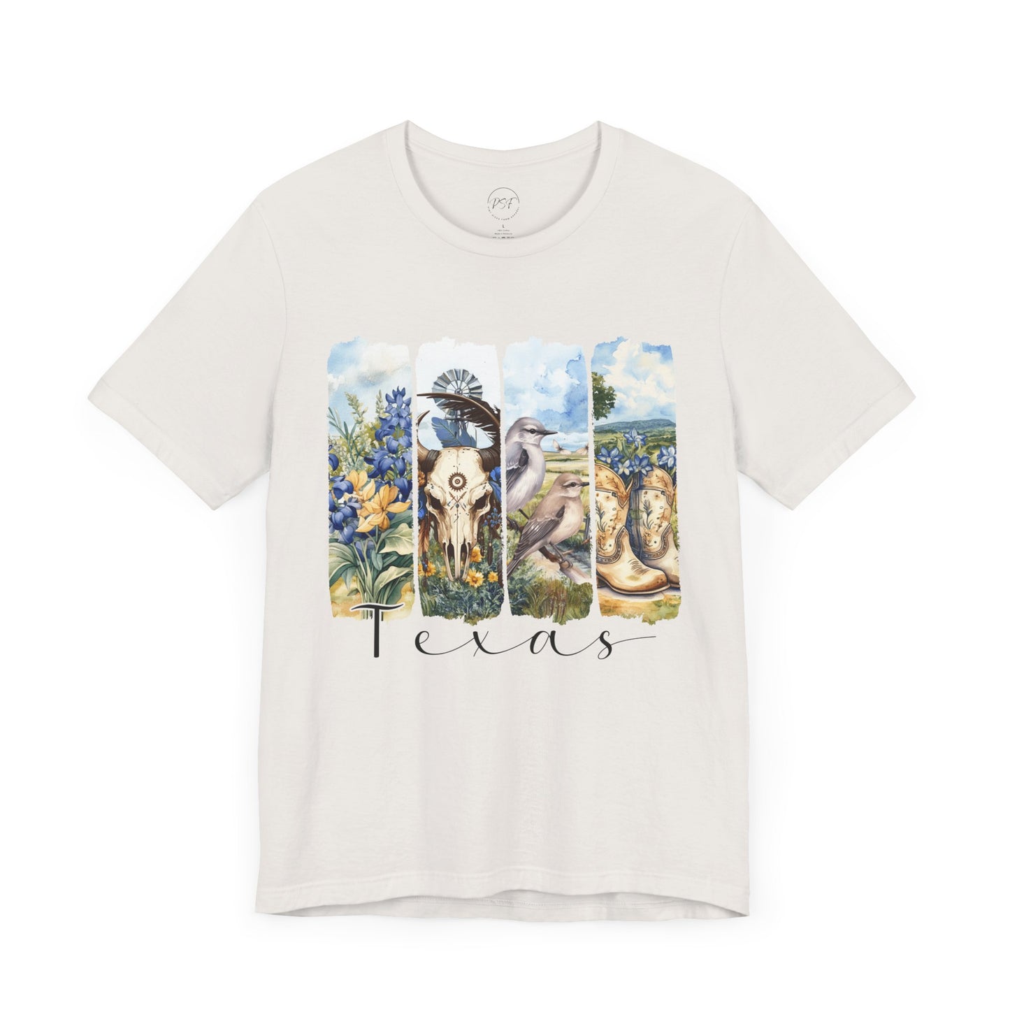 Texas Scenic Brushstroke Tee