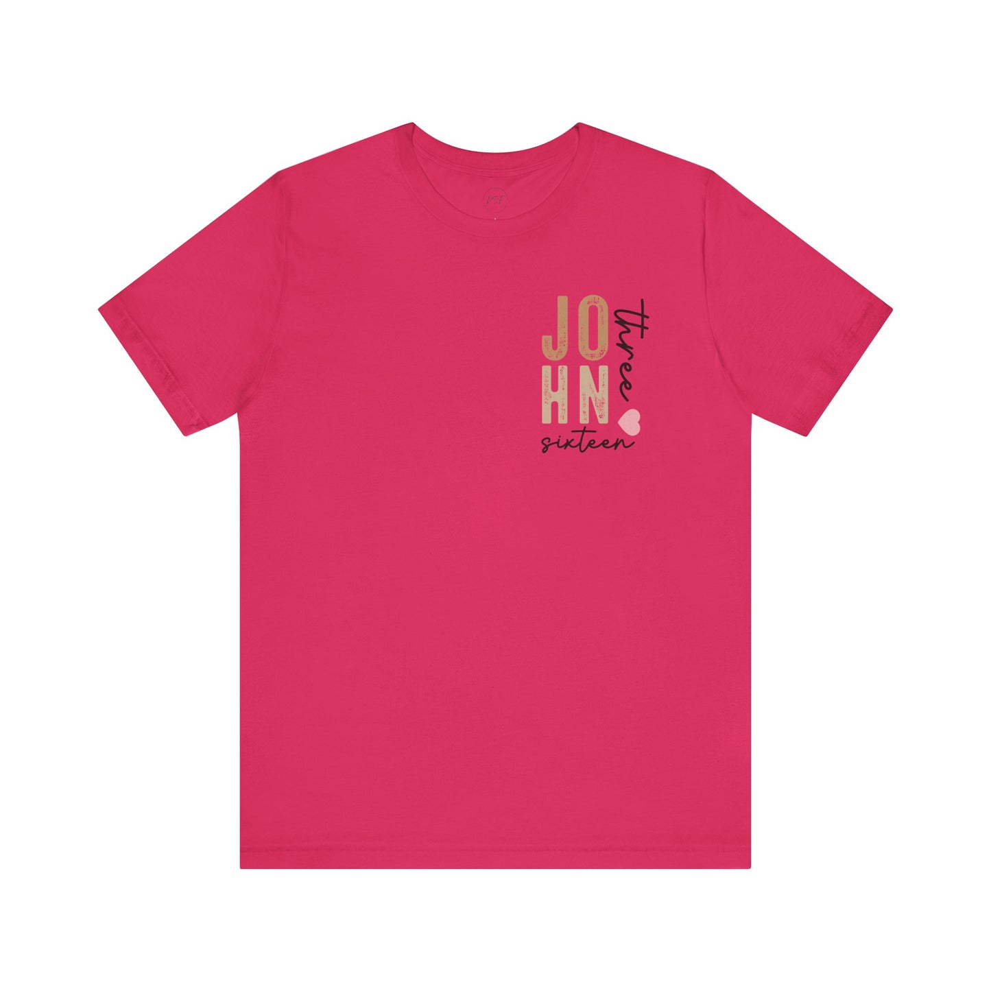 Dual Sided John 3:16 Tee
