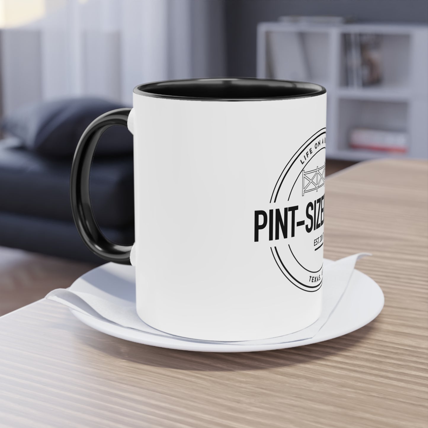 Pint-Sized Farm Two-Tone Coffee Mug