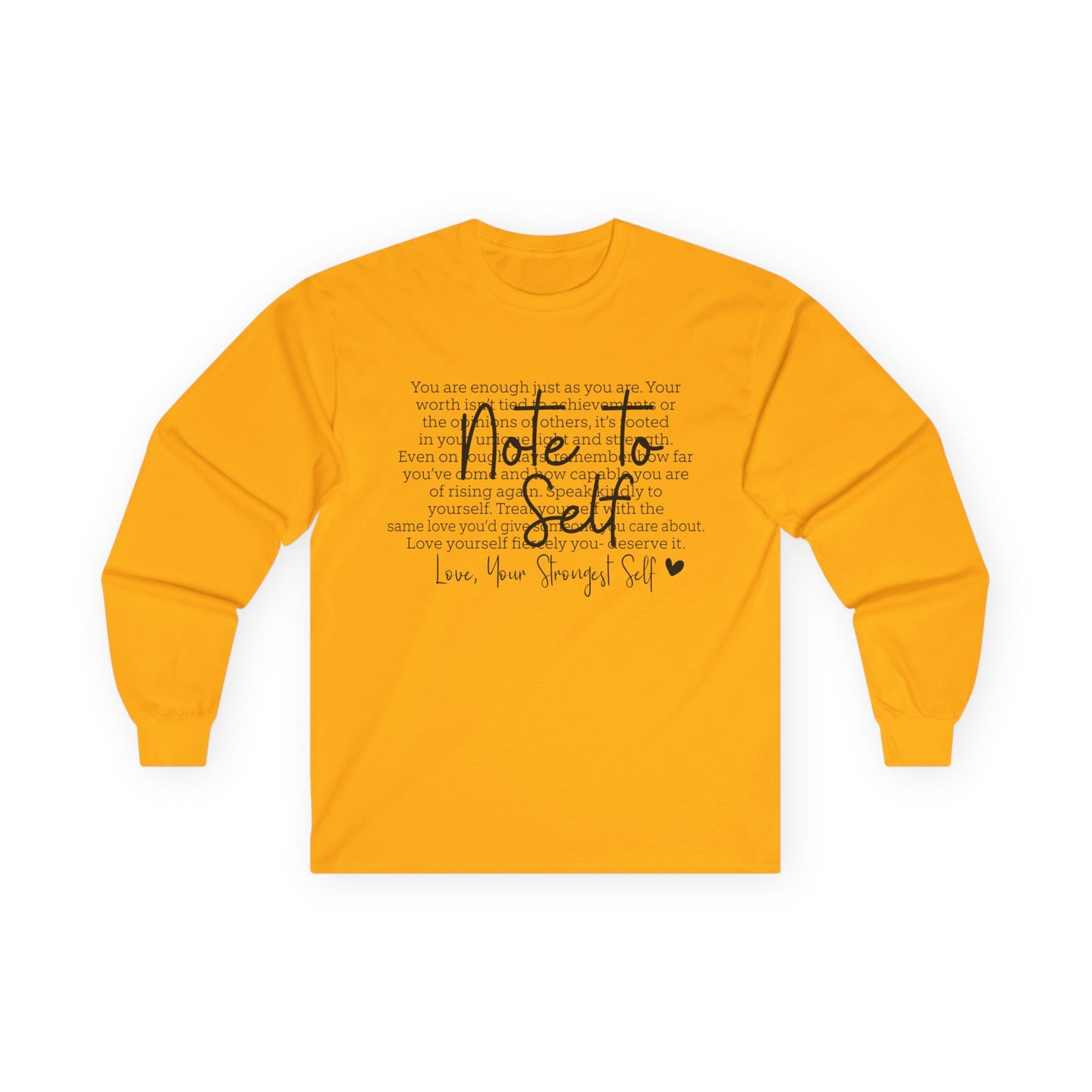 Inspiring Self-Love Long Sleeve