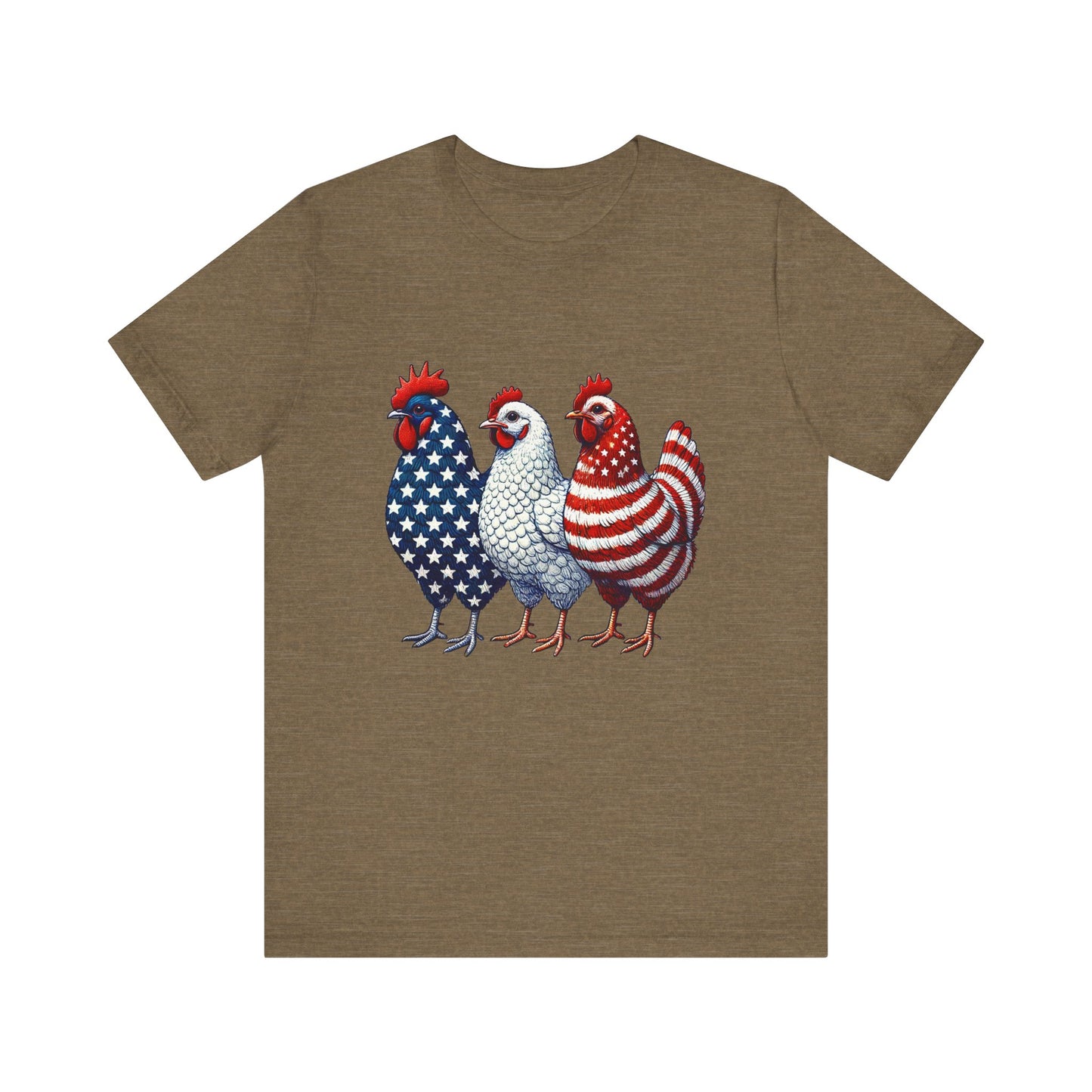 Patriotic Chicken Tee
