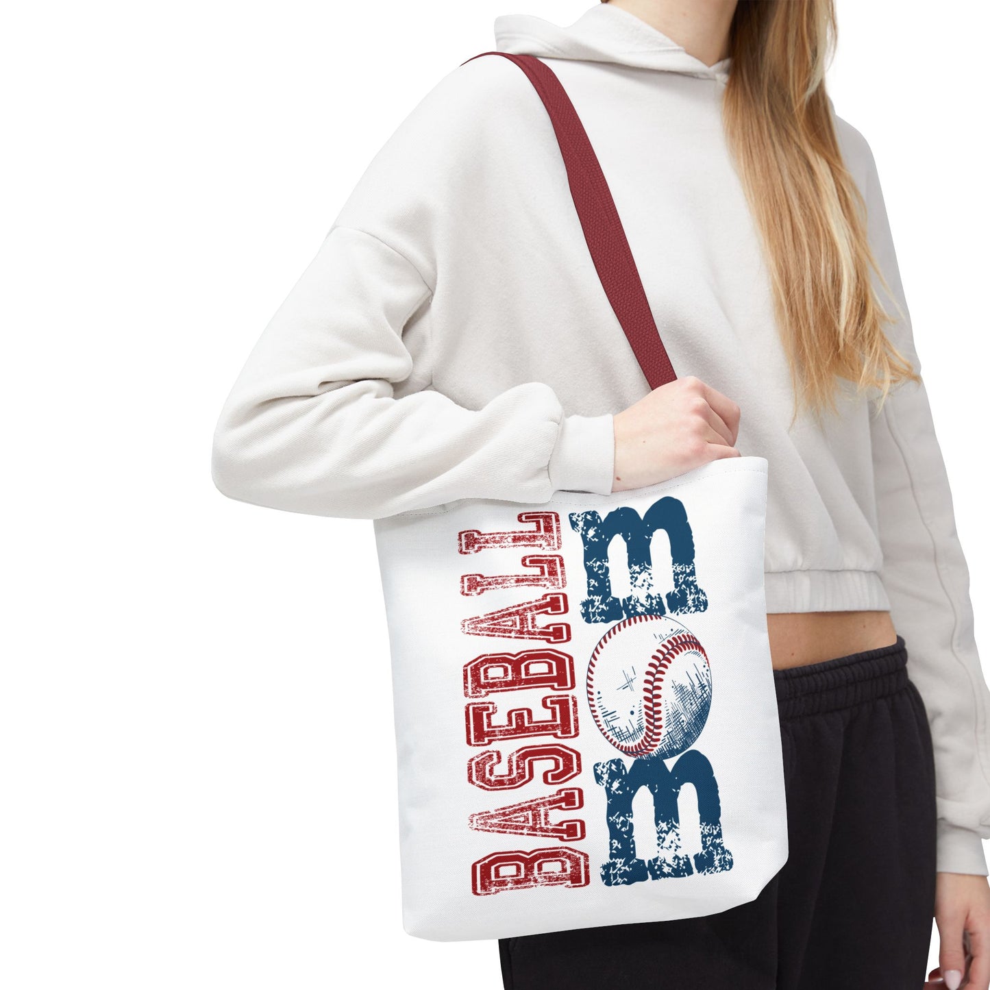 Baseball Mom Tote Bag