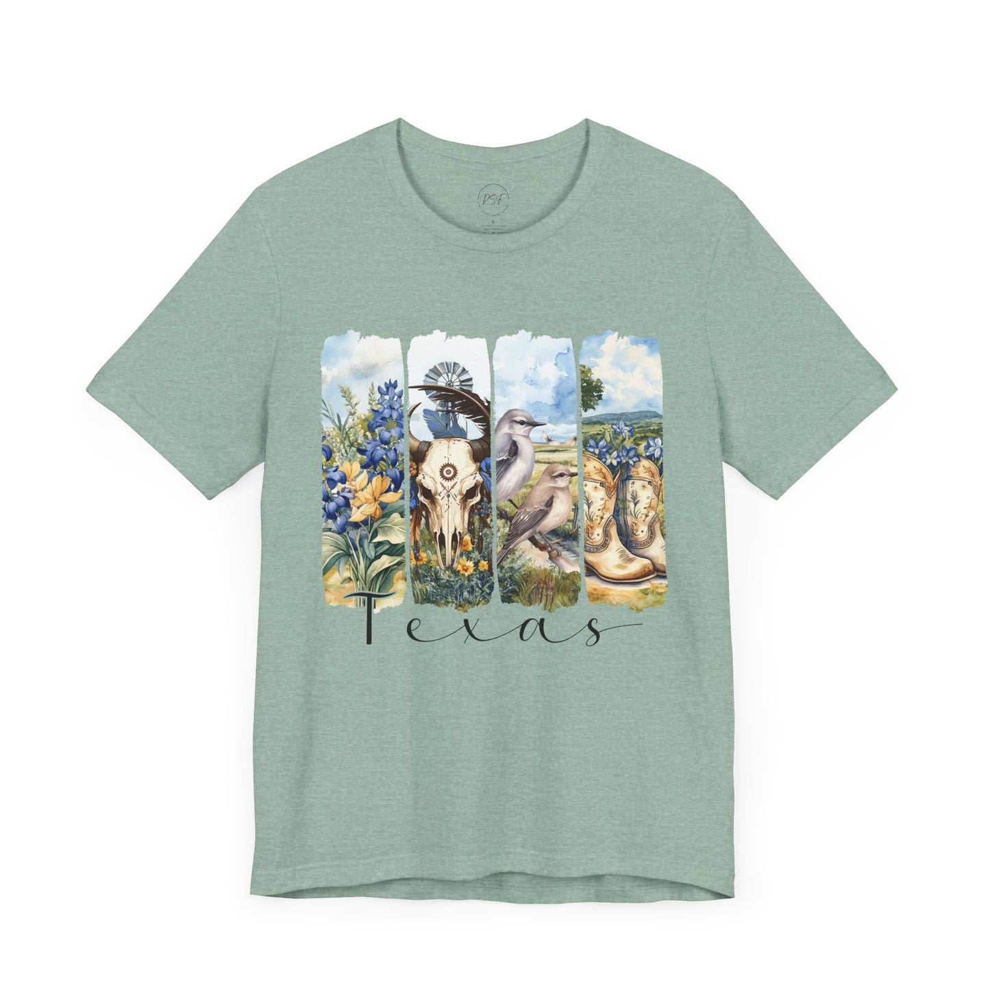 Texas Scenic Brushstroke Tee
