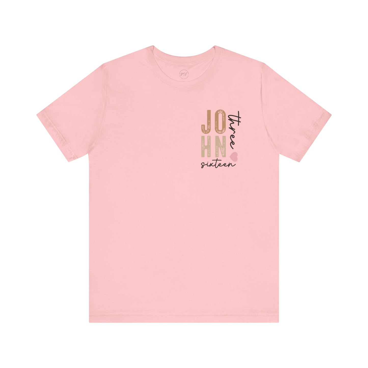 Dual Sided John 3:16 Tee