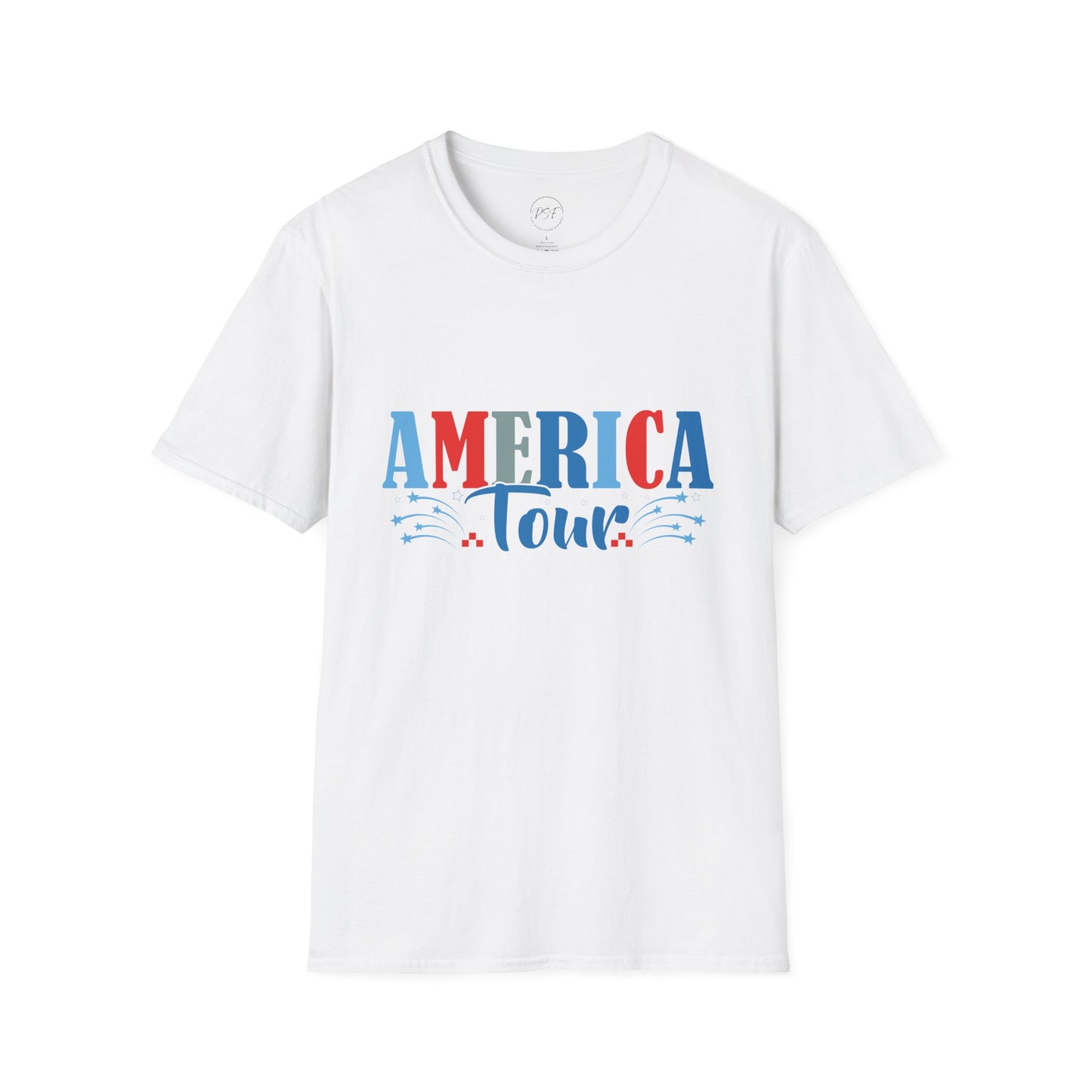 America Tour Graphic Tee - Dual Sided Print