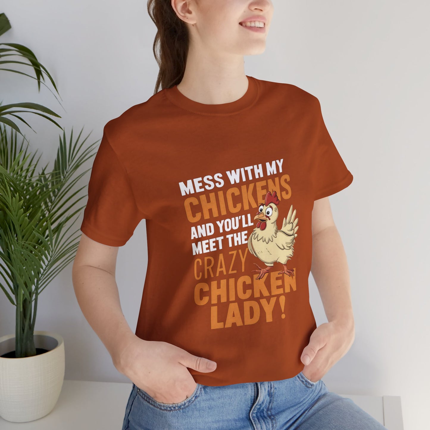 Crazy Chicken Lady Tee