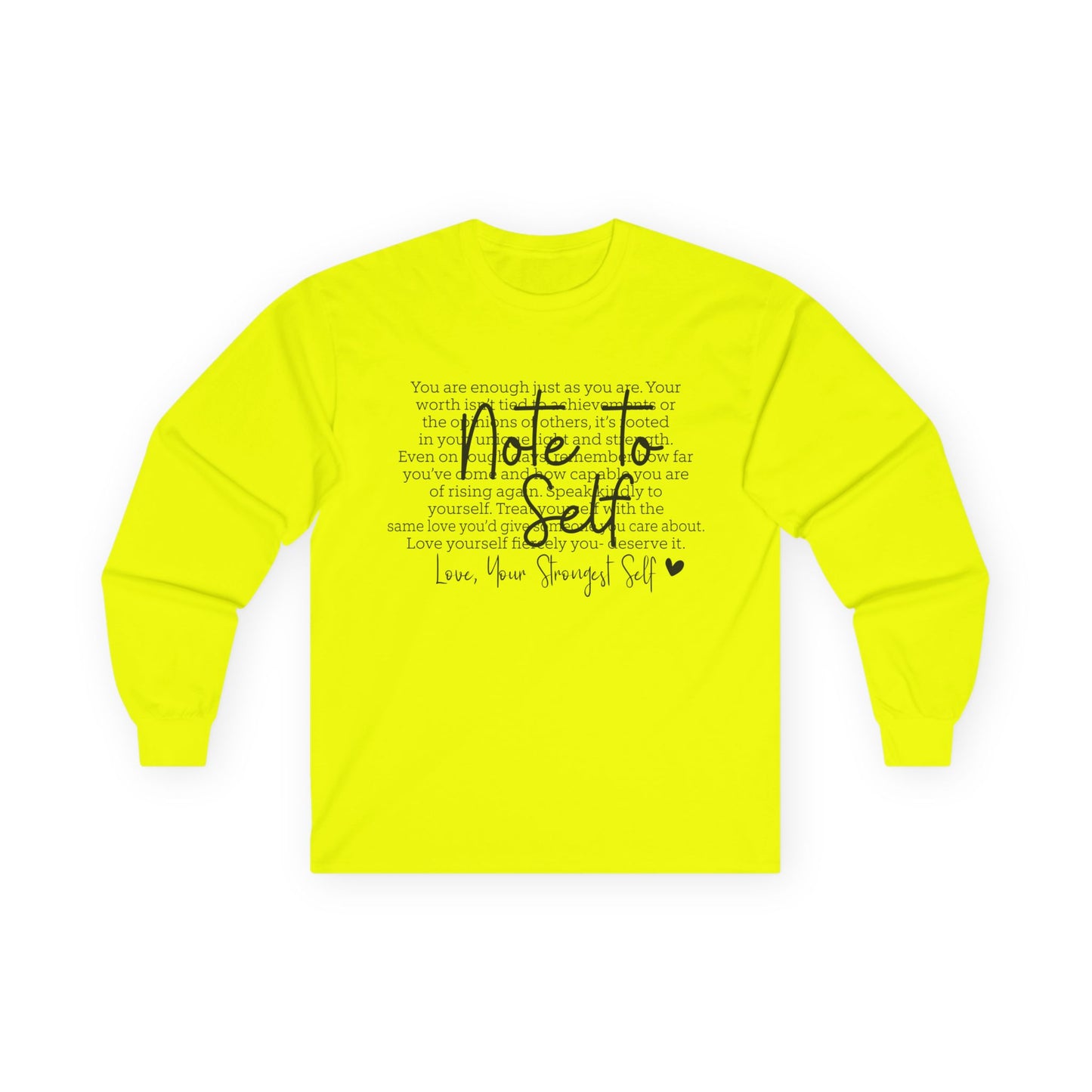 Inspiring Self-Love Long Sleeve