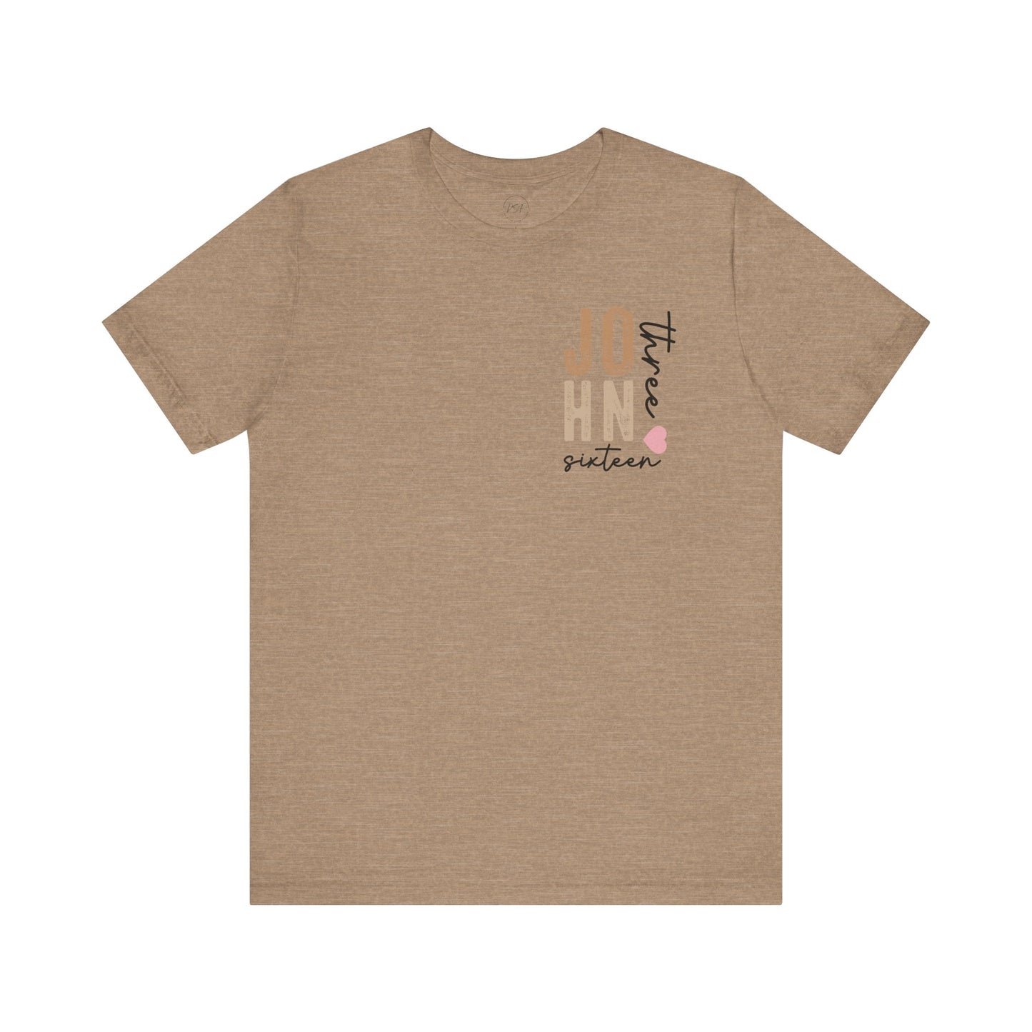 Dual Sided John 3:16 Tee