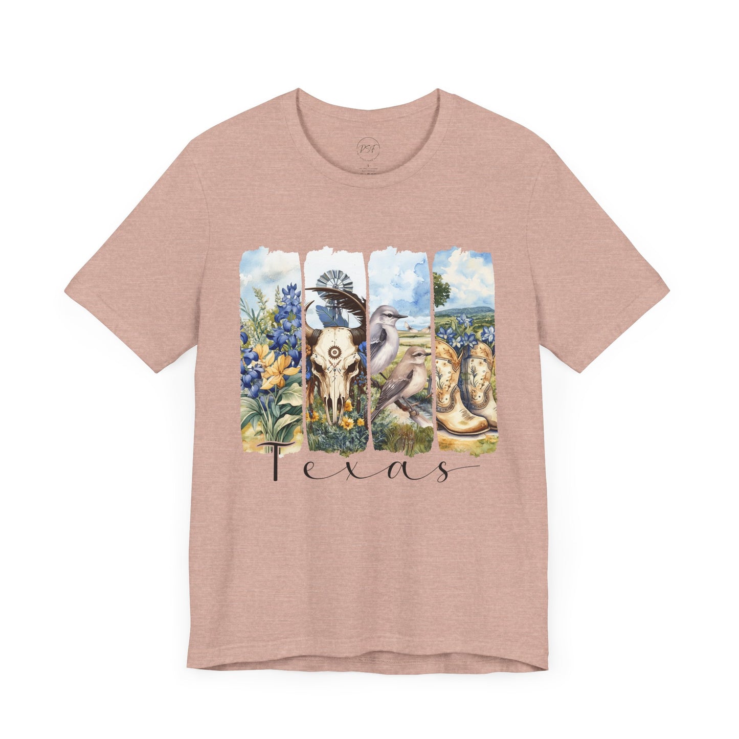 Texas Scenic Brushstroke Tee