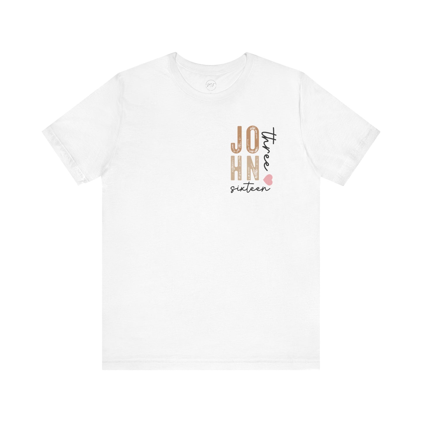Dual Sided John 3:16 Tee