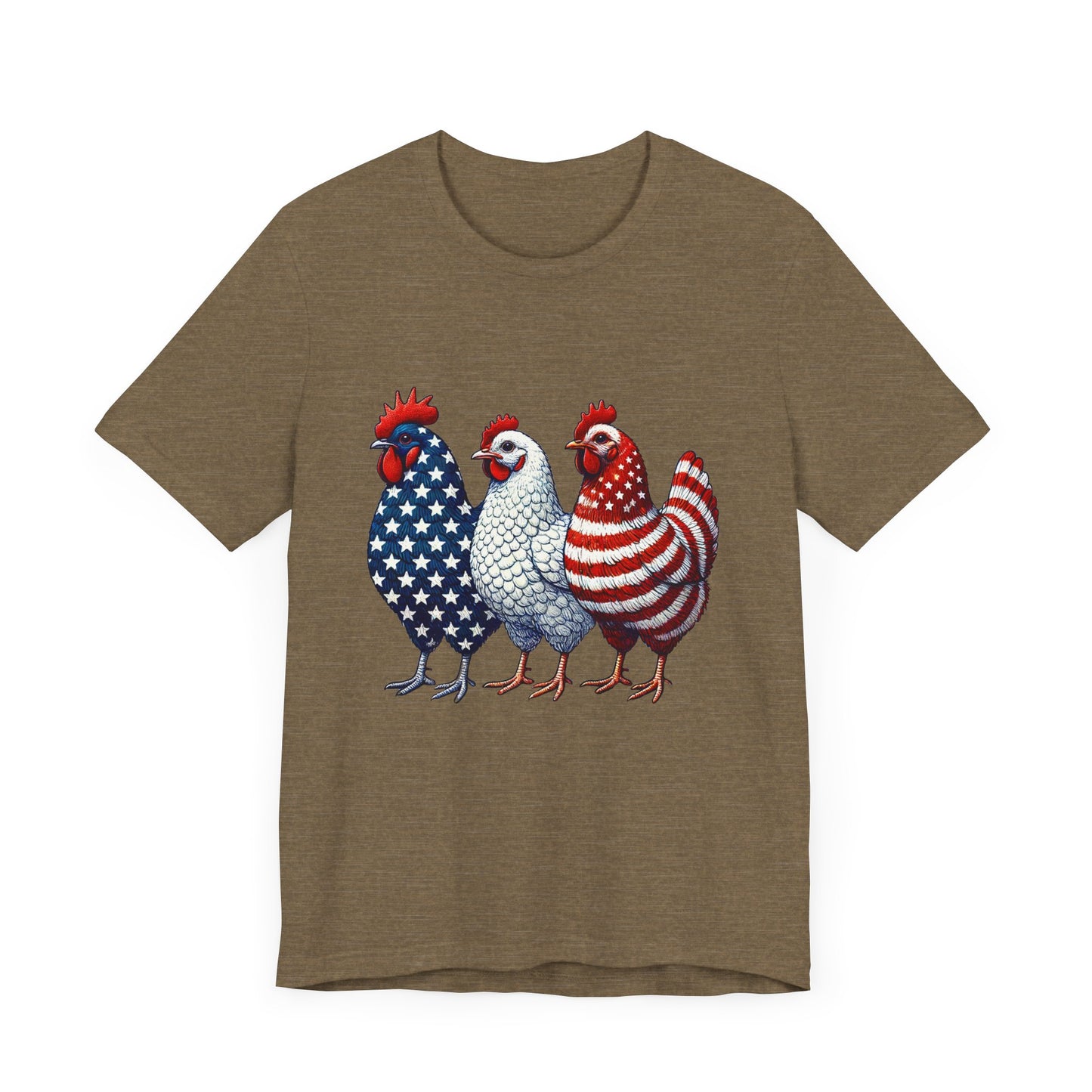 Patriotic Chicken Tee