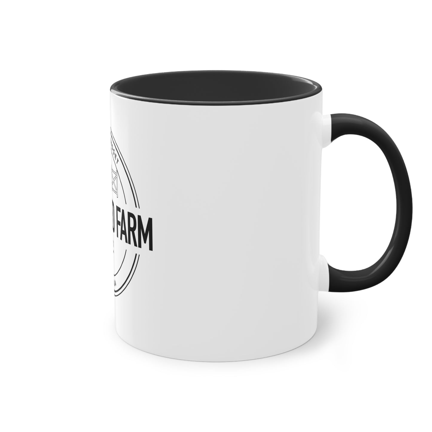 Pint-Sized Farm Two-Tone Coffee Mug