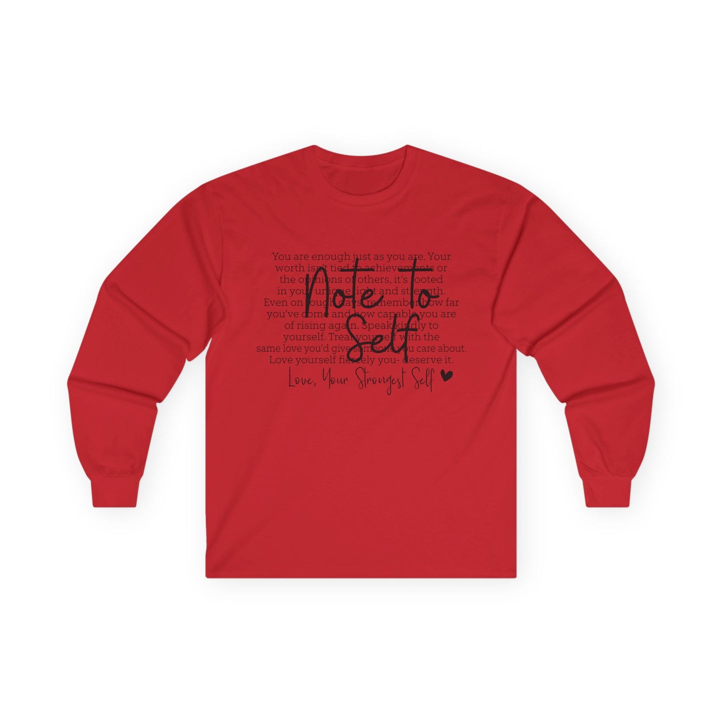 Inspiring Self-Love Long Sleeve