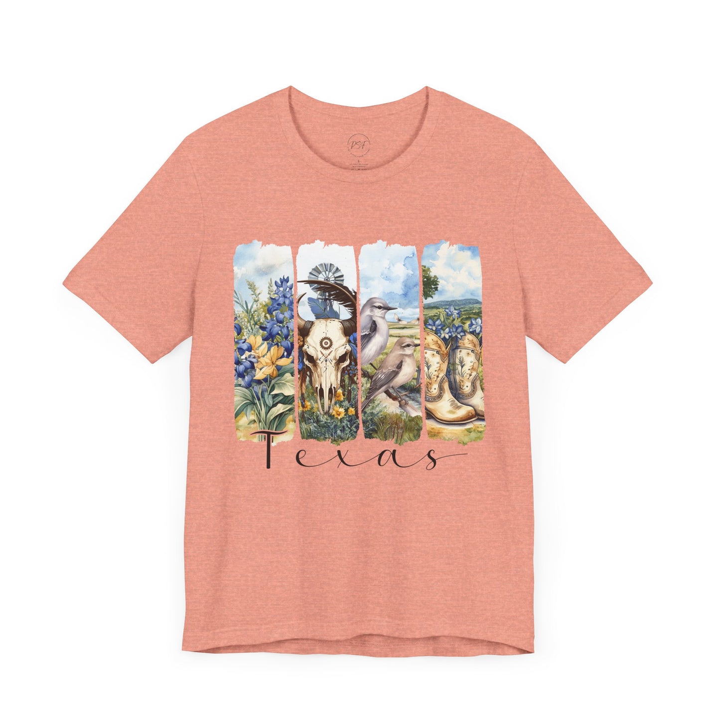 Texas Scenic Brushstroke Tee