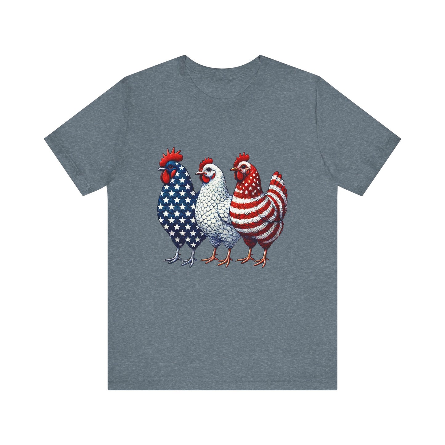 Patriotic Chicken Tee