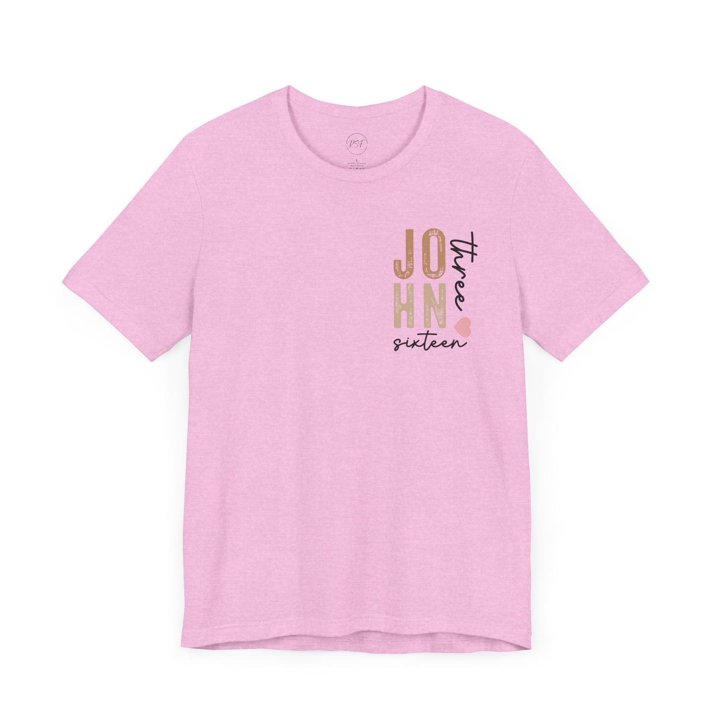 Dual Sided John 3:16 Tee