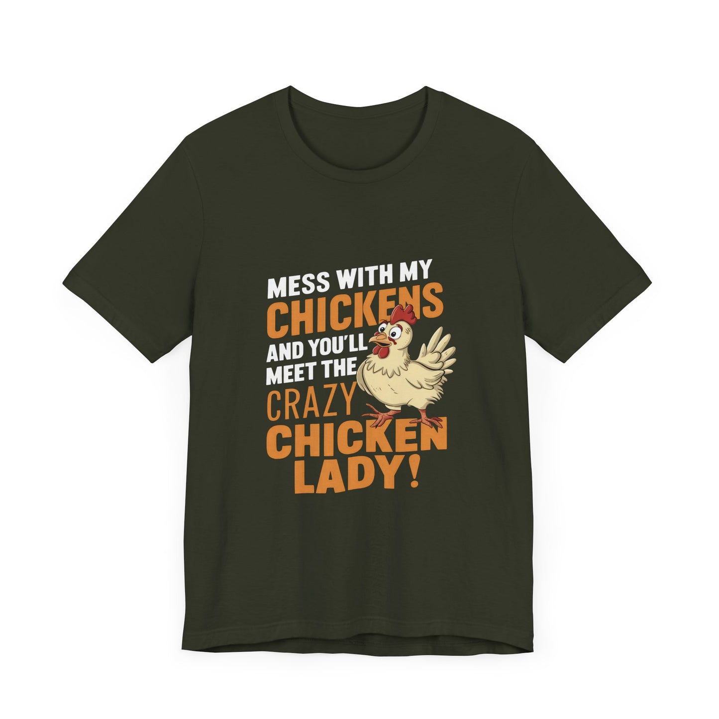 Crazy Chicken Lady Tee