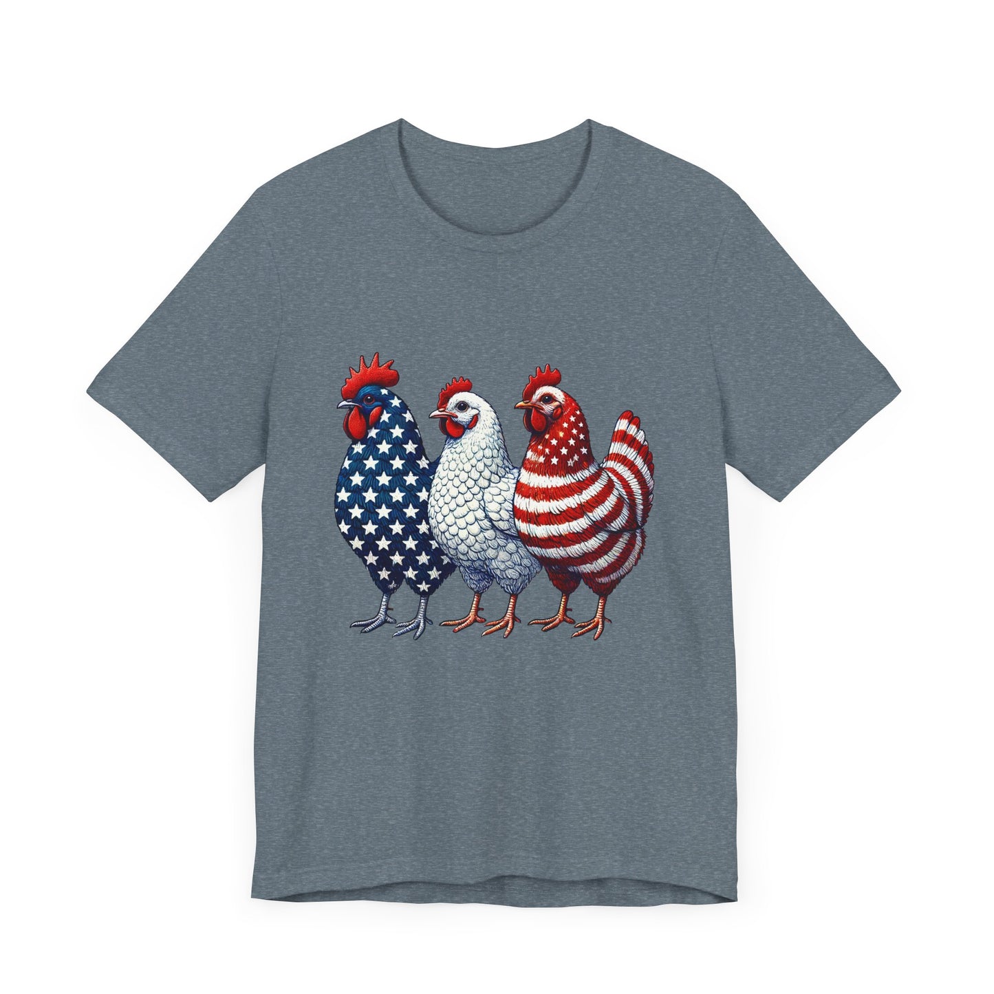 Patriotic Chicken Tee