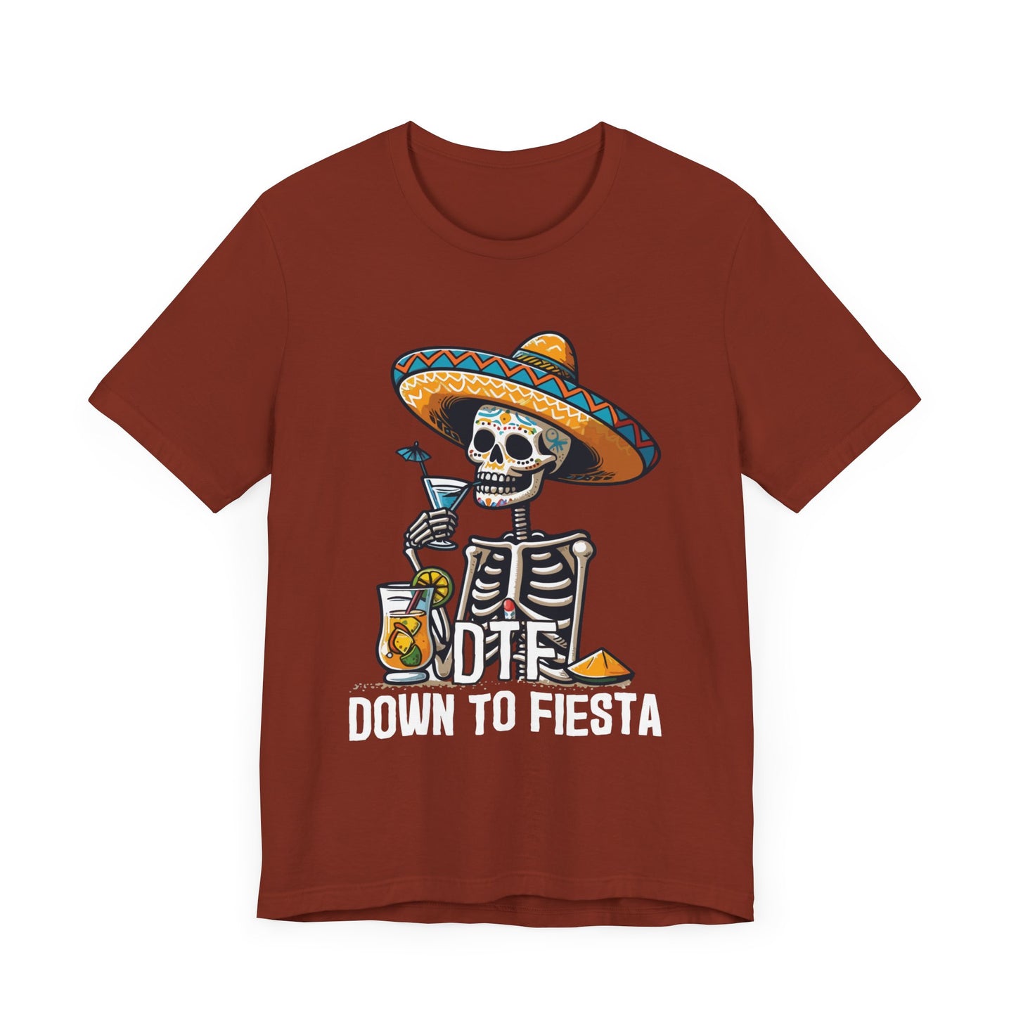 DTF Down to Fiesta Skeleton