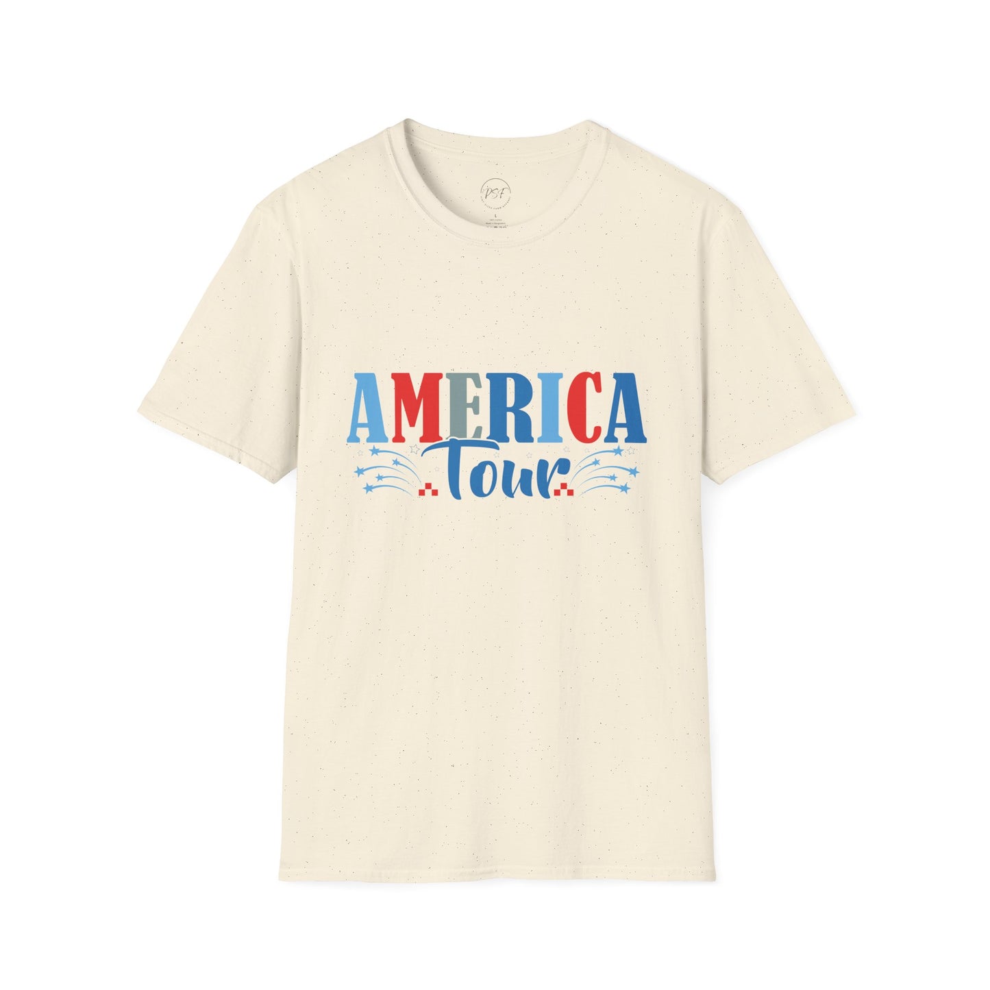 America Tour Graphic Tee - Dual Sided Print