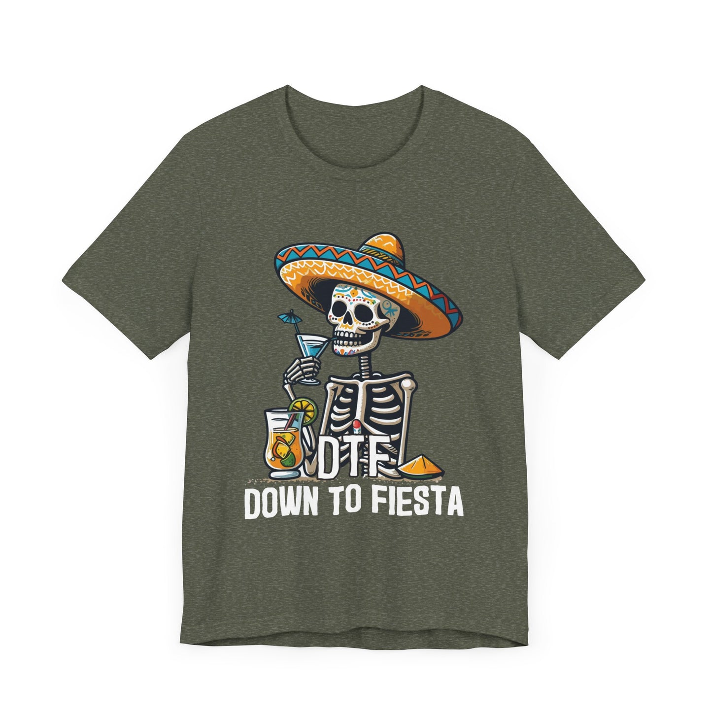 DTF Down to Fiesta Skeleton