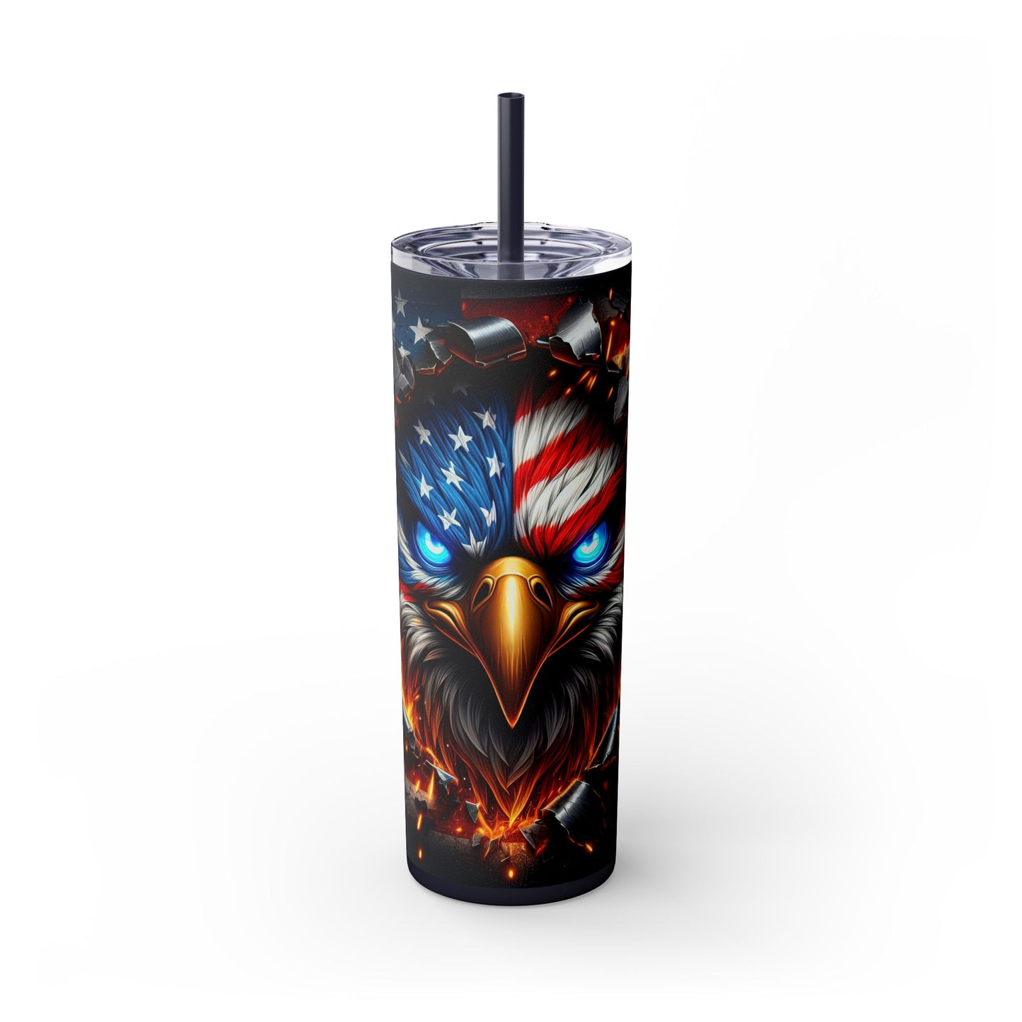 Patriotic Eagle Tumbler