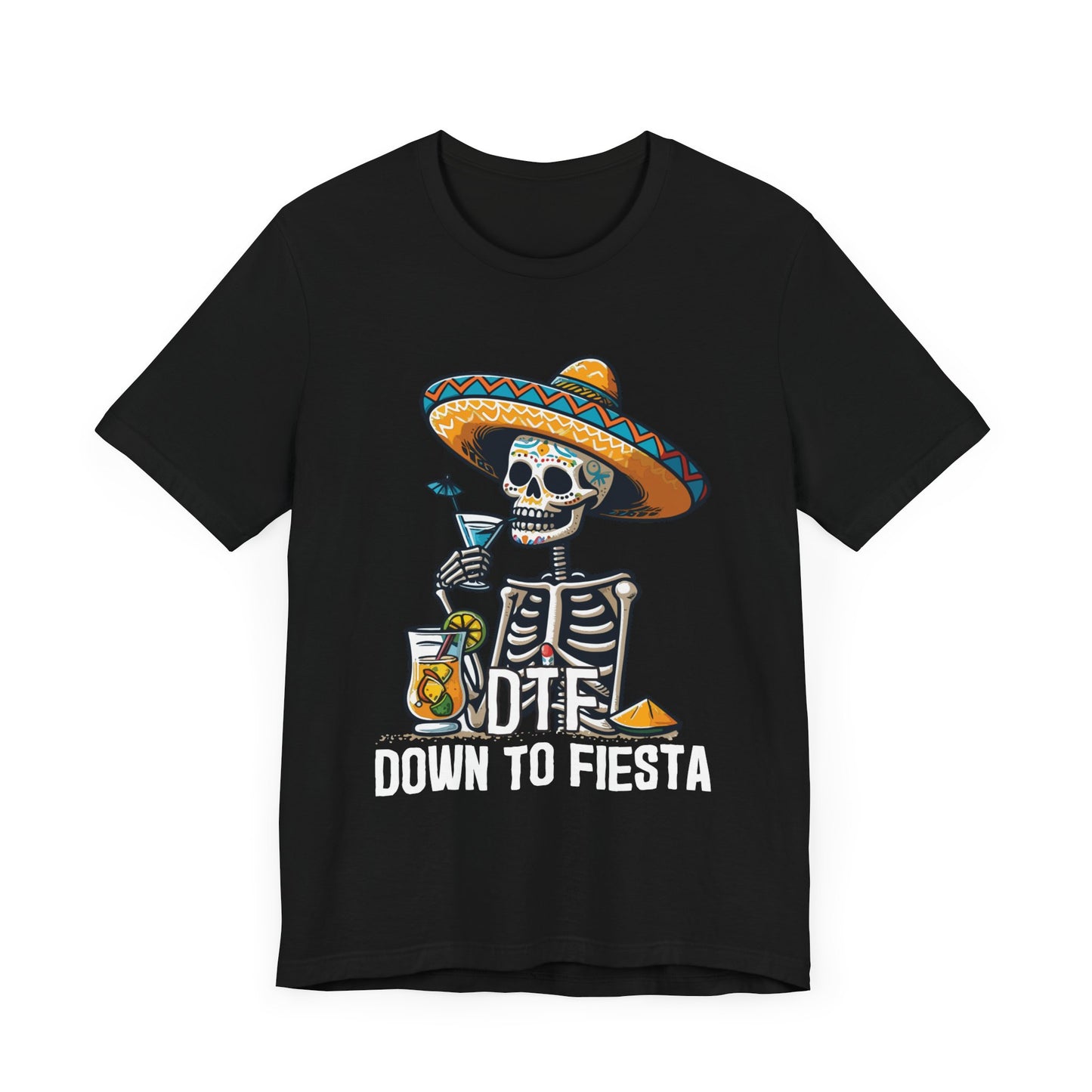 DTF Down to Fiesta Skeleton