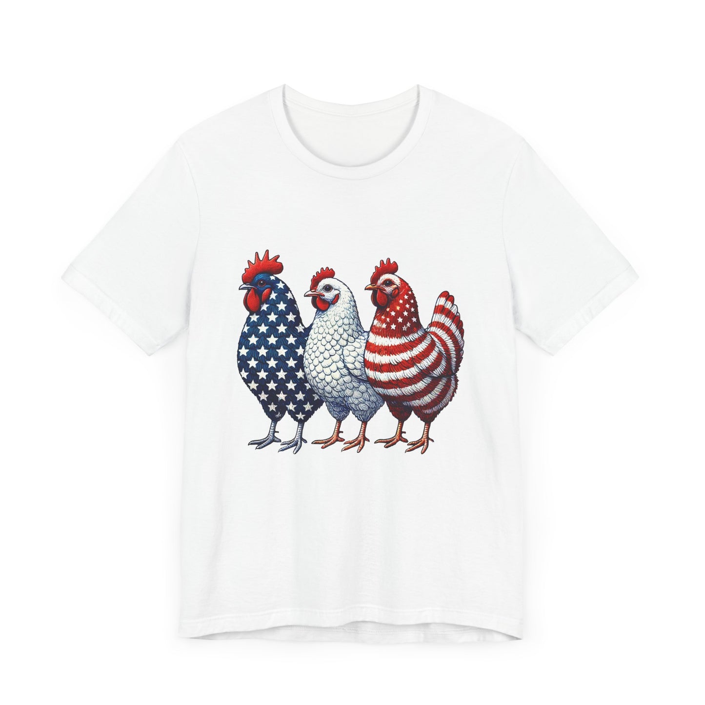 Patriotic Chicken Tee
