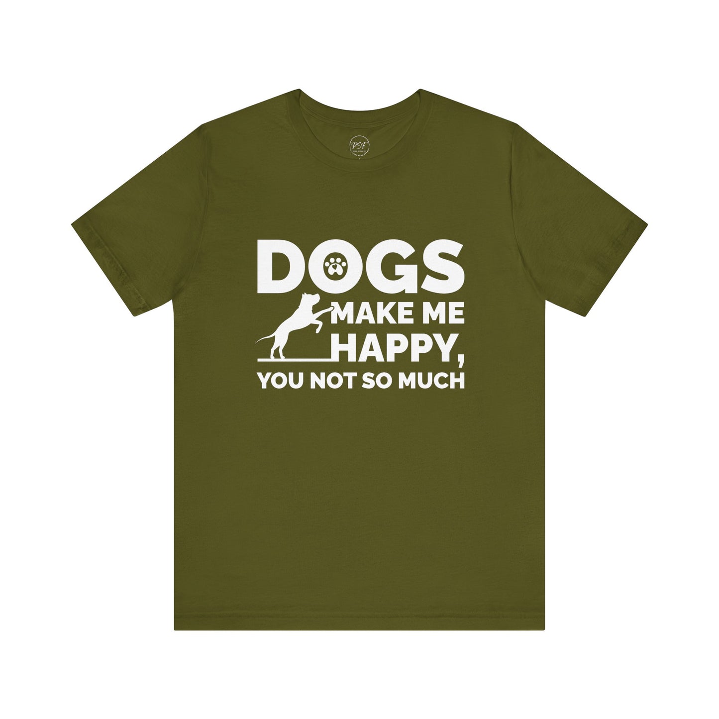 Dogs Make Me Happy [Charity Tee]