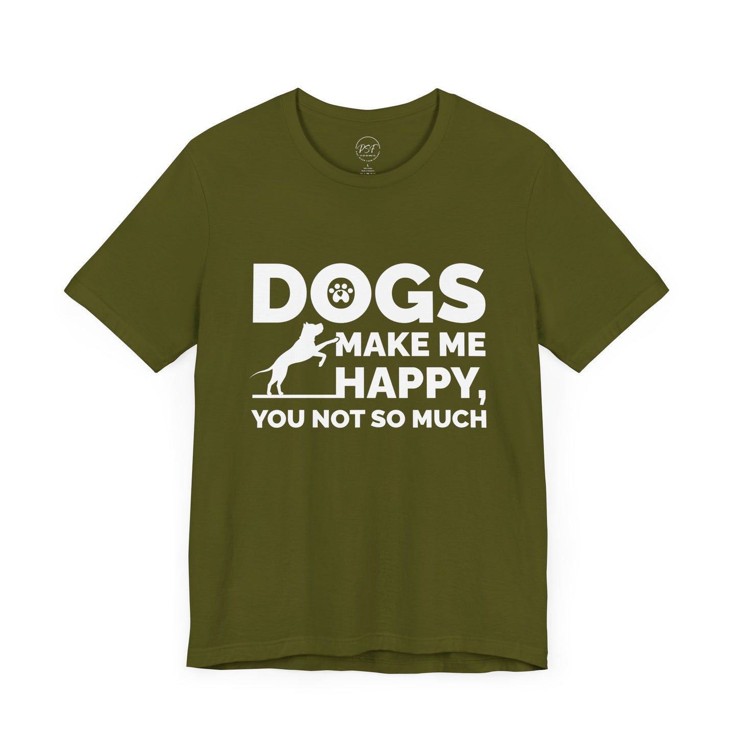 Dogs Make Me Happy [Charity Tee]