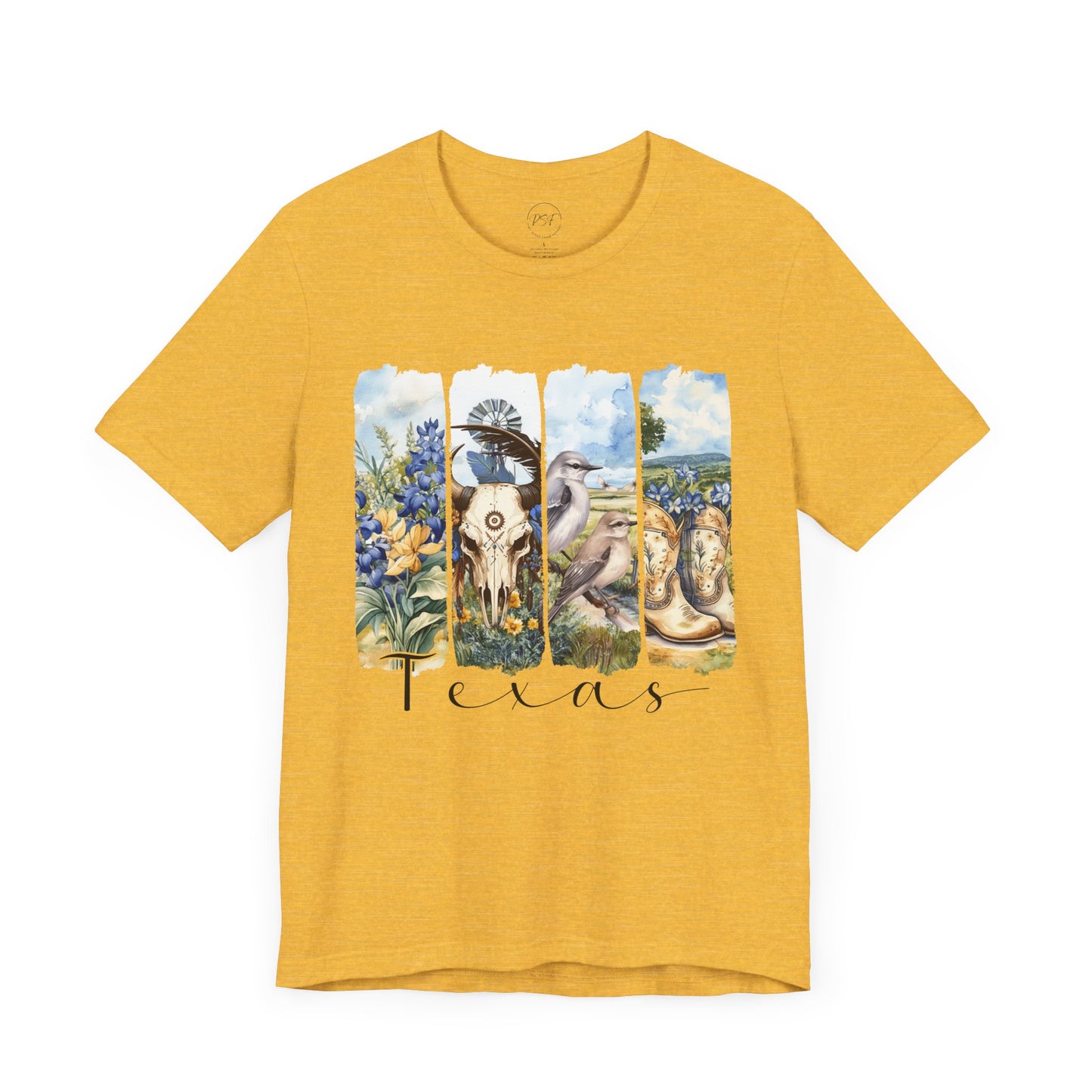 Texas Scenic Brushstroke Tee