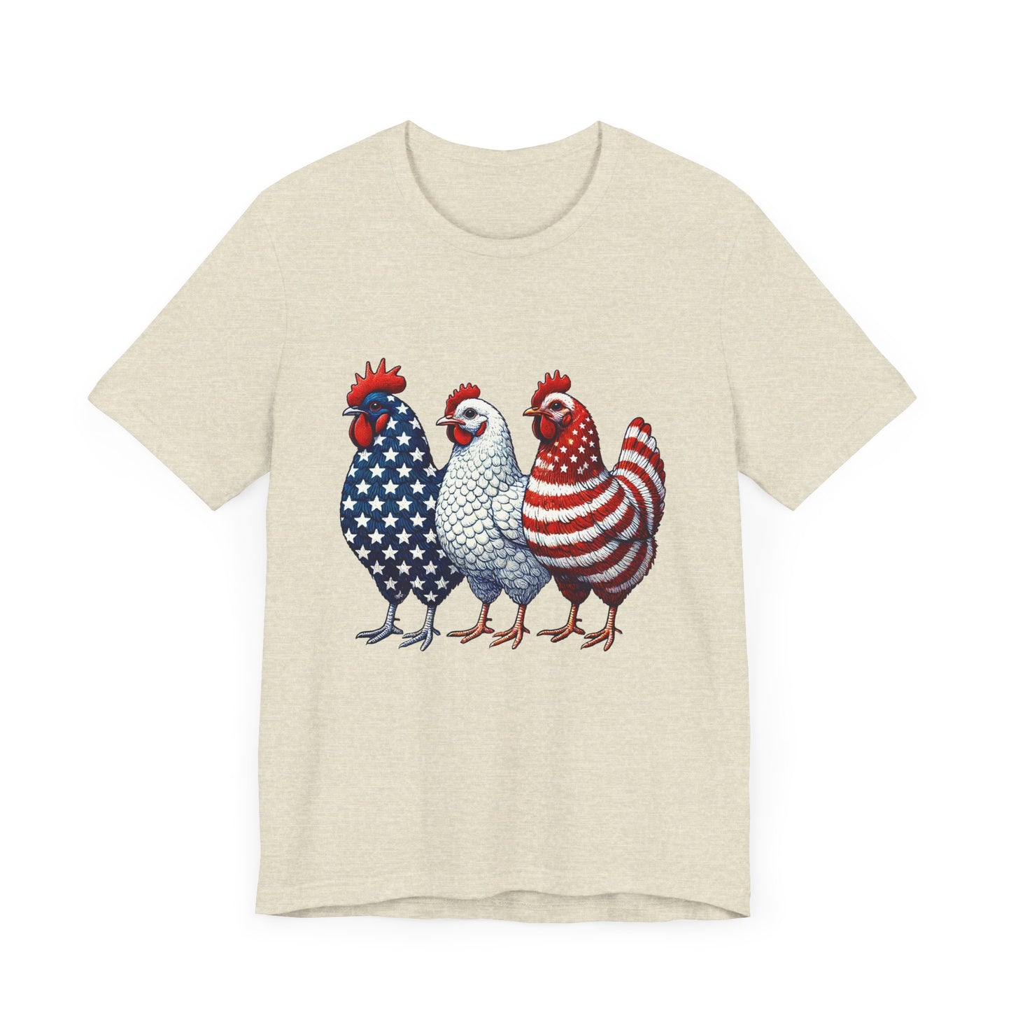 Patriotic Chicken Tee