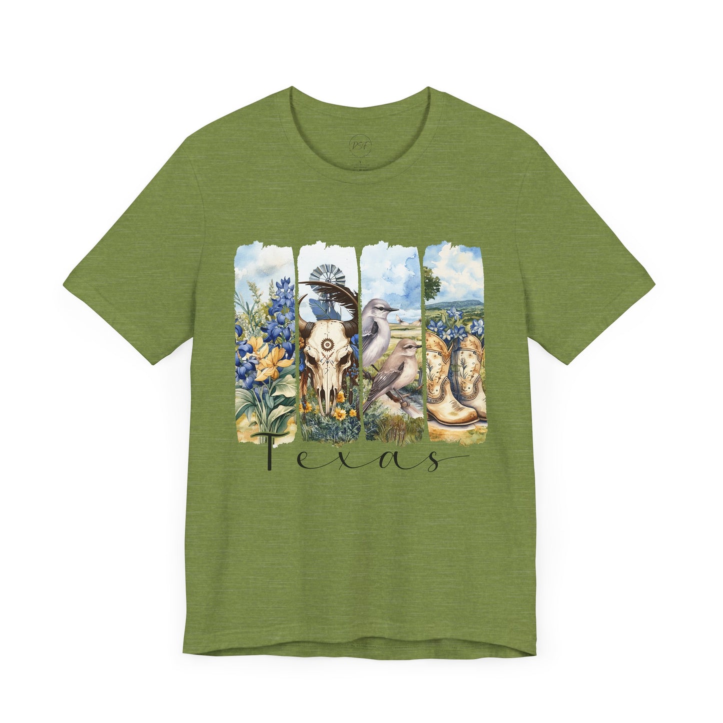 Texas Scenic Brushstroke Tee