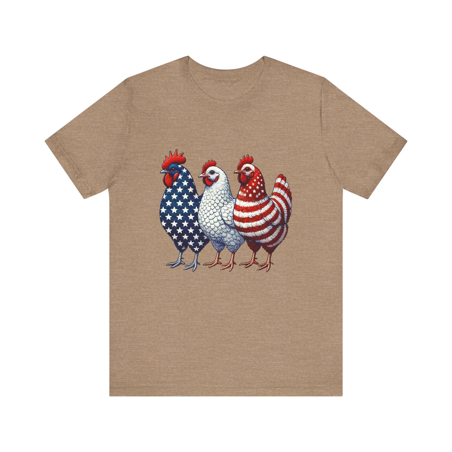 Patriotic Chicken Tee